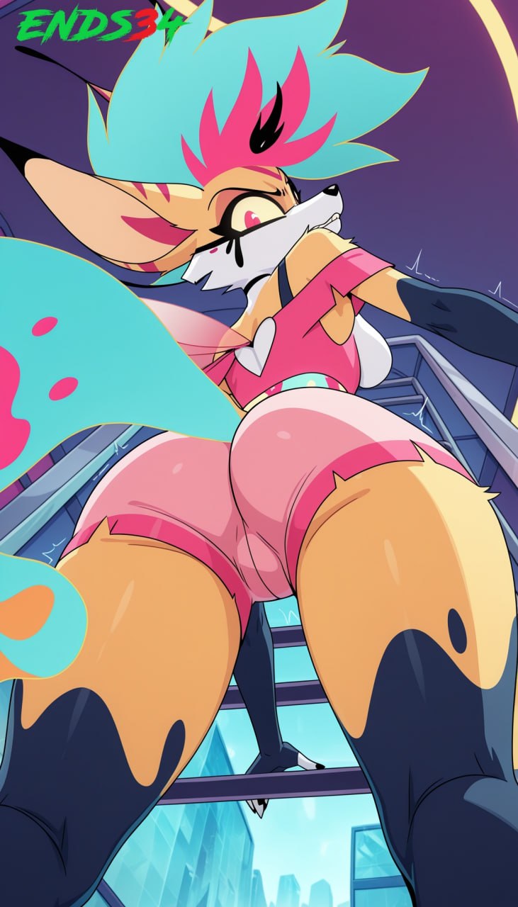 Queen Bee-Lzebub (Helluva Boss) Rule 34 Image