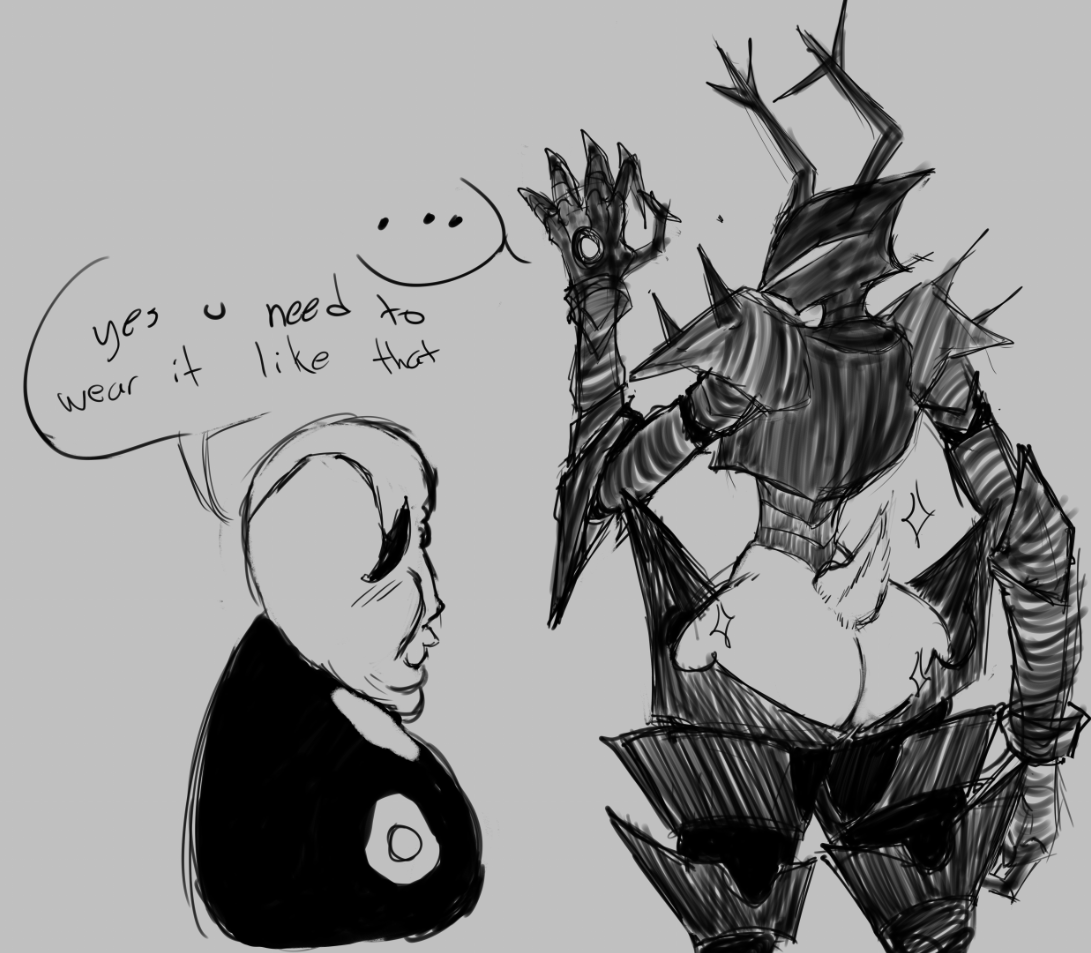 Gaster (Undertale) Rule 34 Image