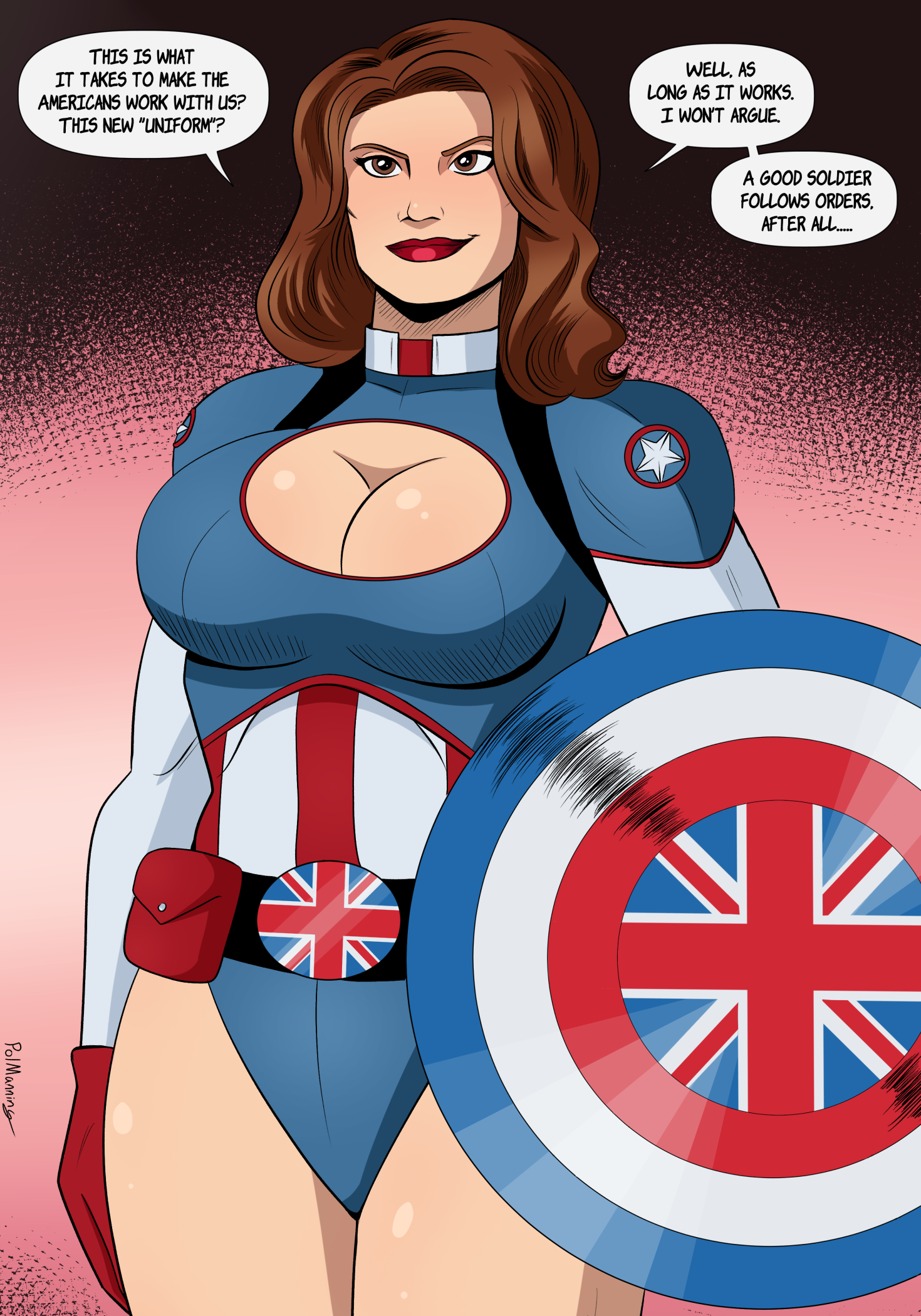 Captain Carter (Marvel) Rule 34 Image