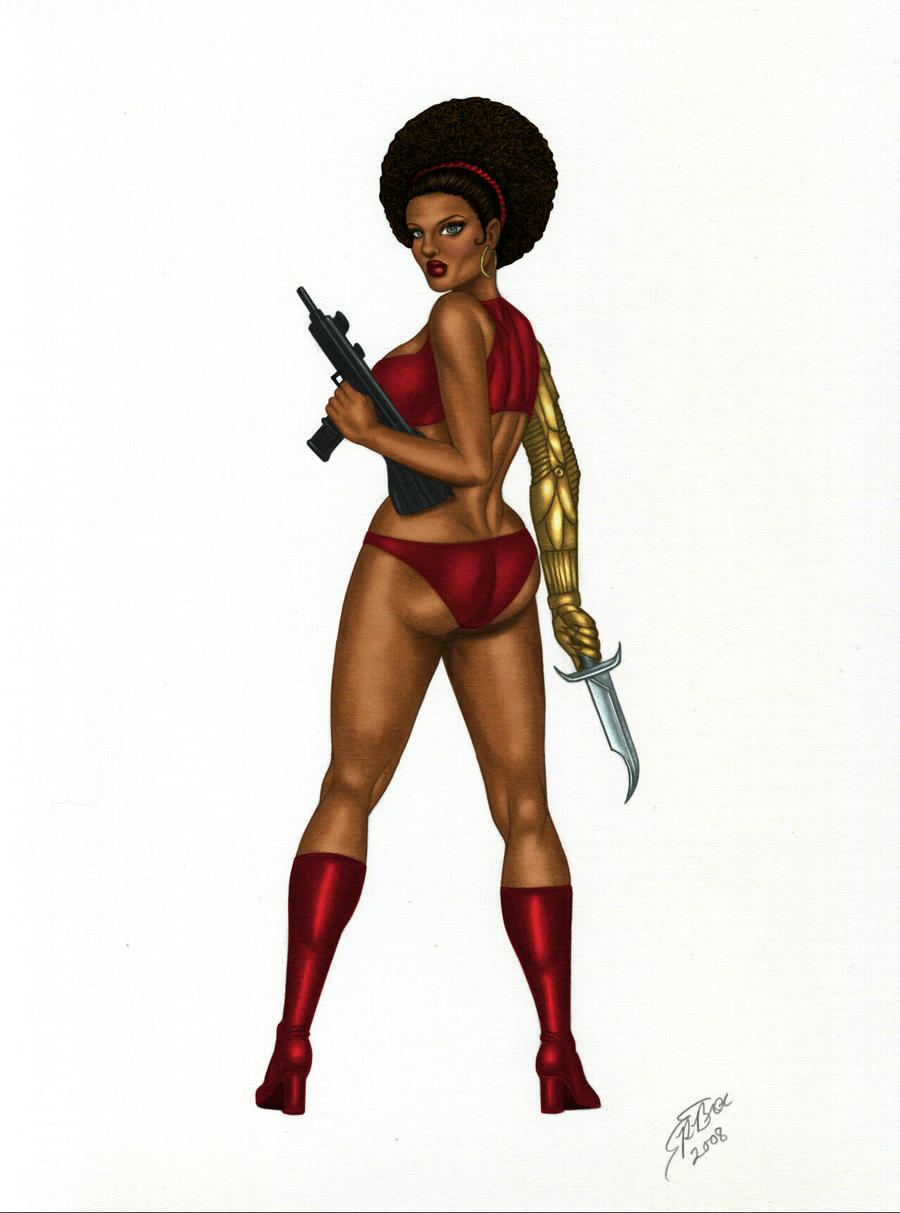 Misty Knight (Marvel) Rule 34 Image