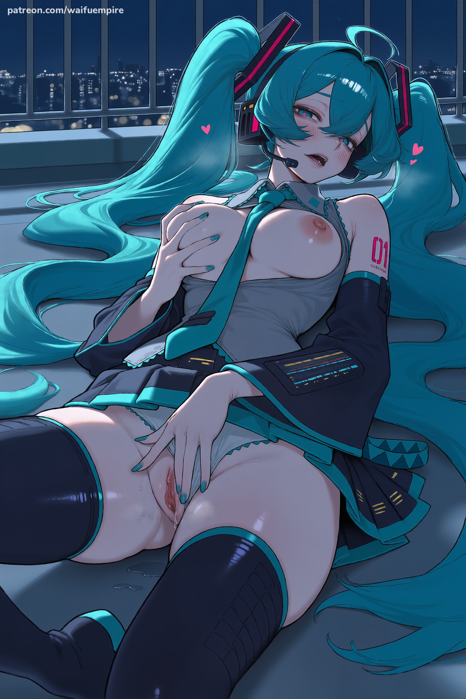 Hatsune Miku (Patreon) Rule 34 Image