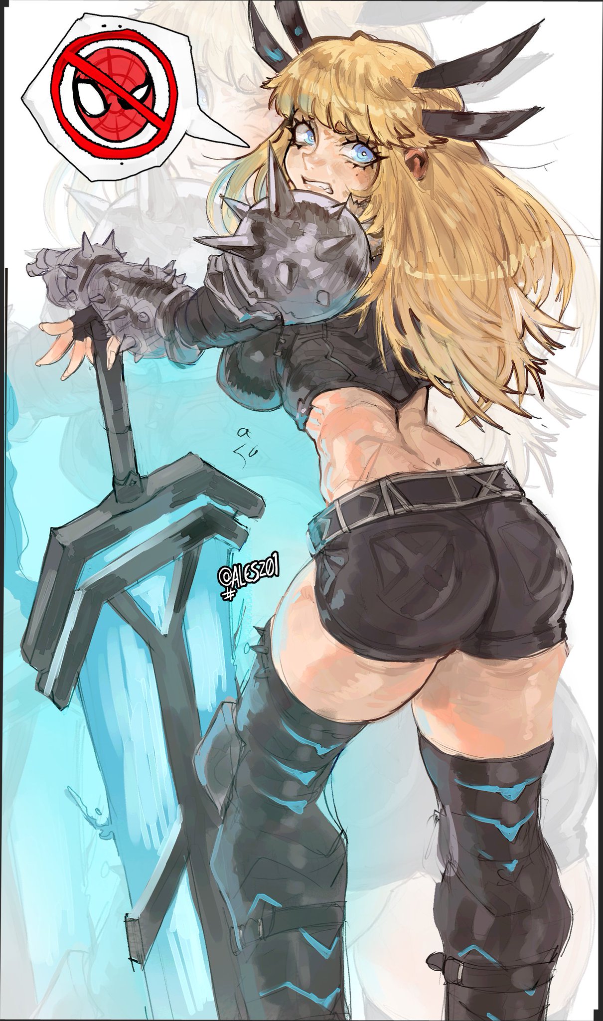 Magik (Illyana Rasputin) Rule 34 Image