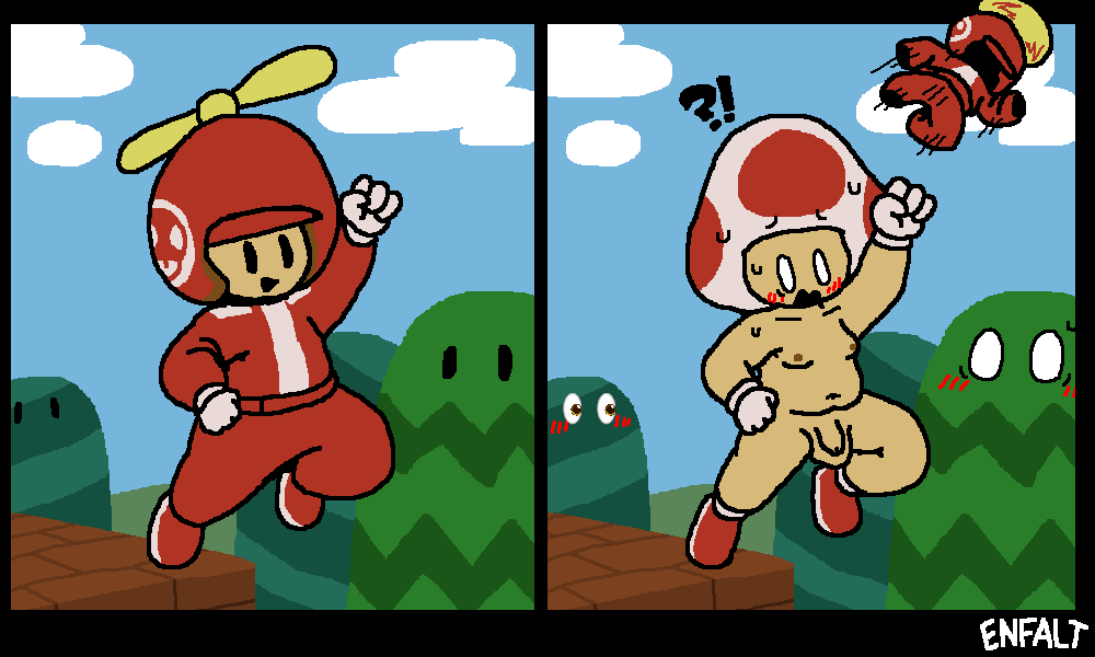 Toad (Mario) Rule 34 Image