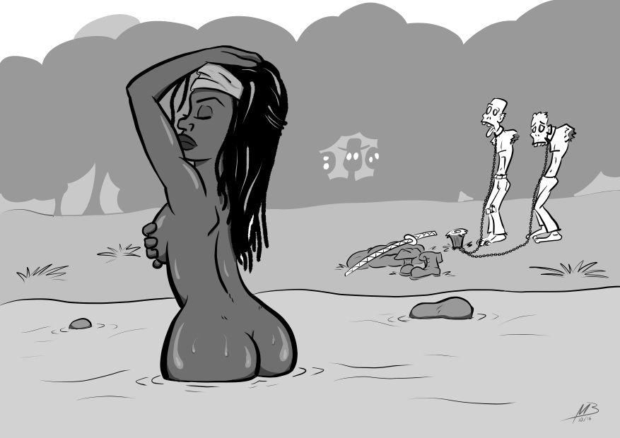 Michonne Grimes (The Walking Dead) Rule 34 Image