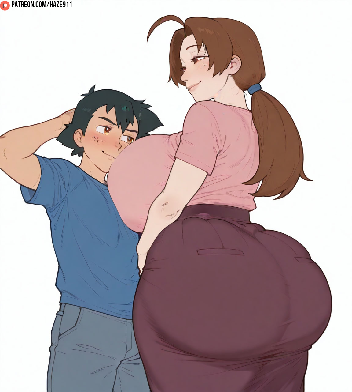Ash Ketchum (Pokemon) Rule 34 Image