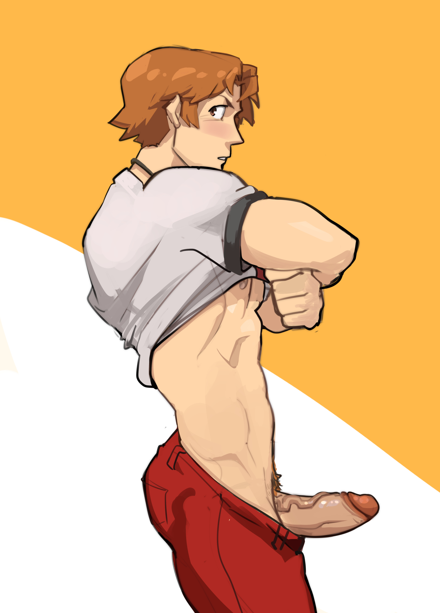Hanamura Yousuke (Persona) Rule 34 Image