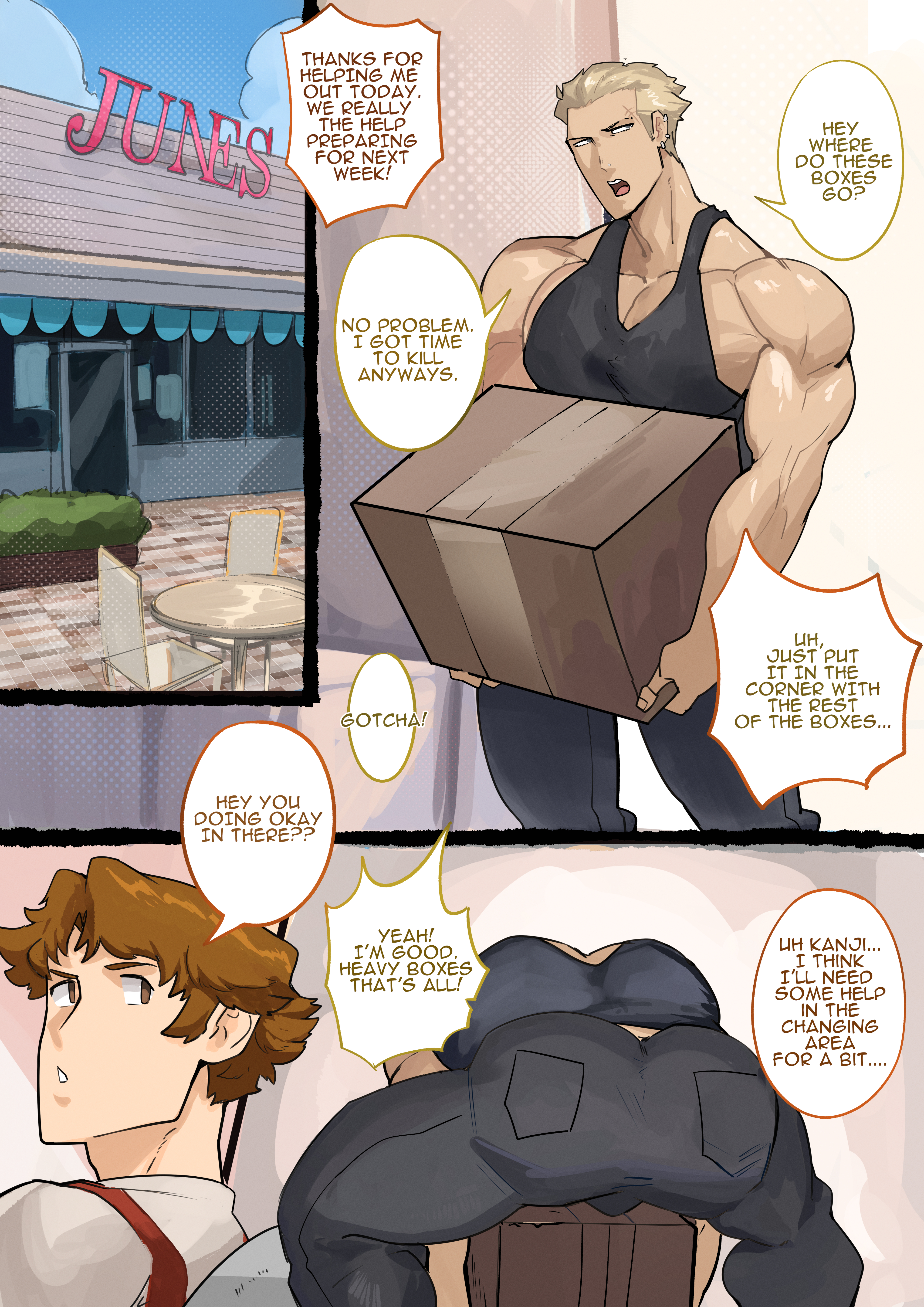Hanamura Yousuke (Persona) Rule 34 Image