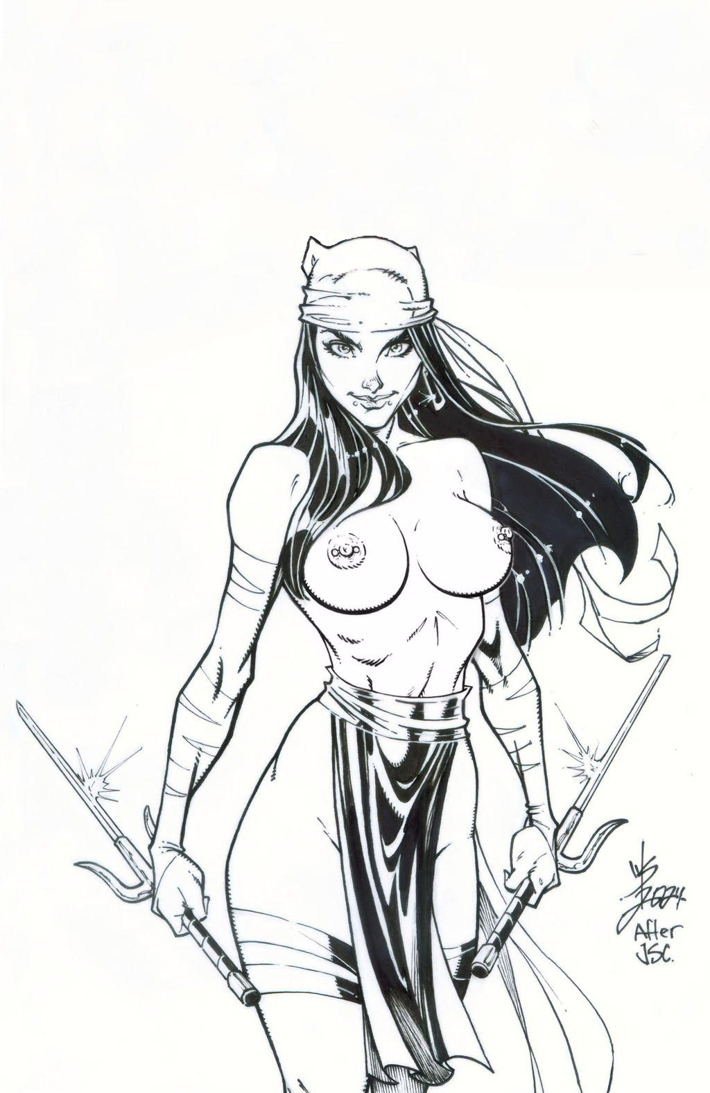 Elektra Natchios (Marvel) Rule 34 Image