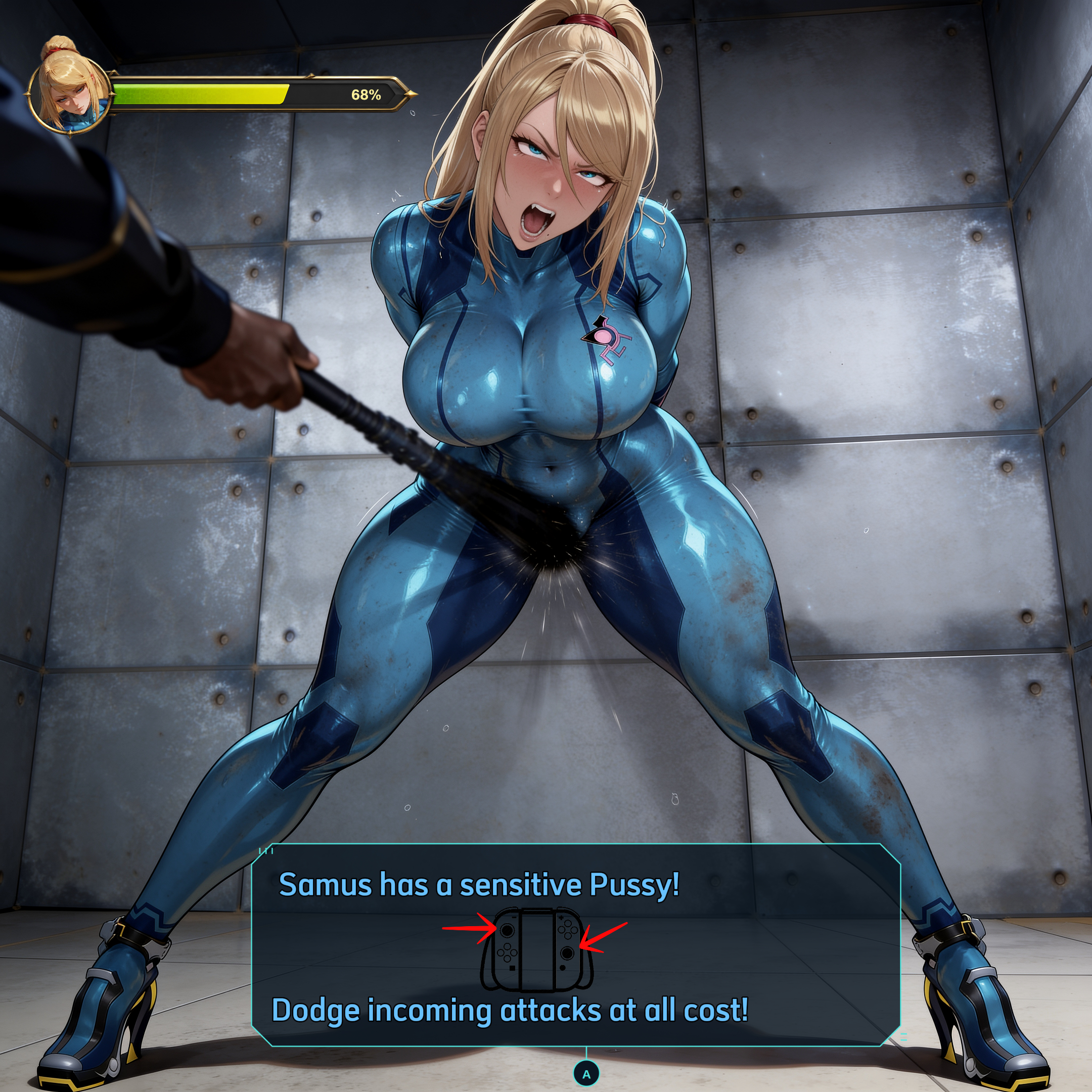 Arms Behind Back Rule 34 Image