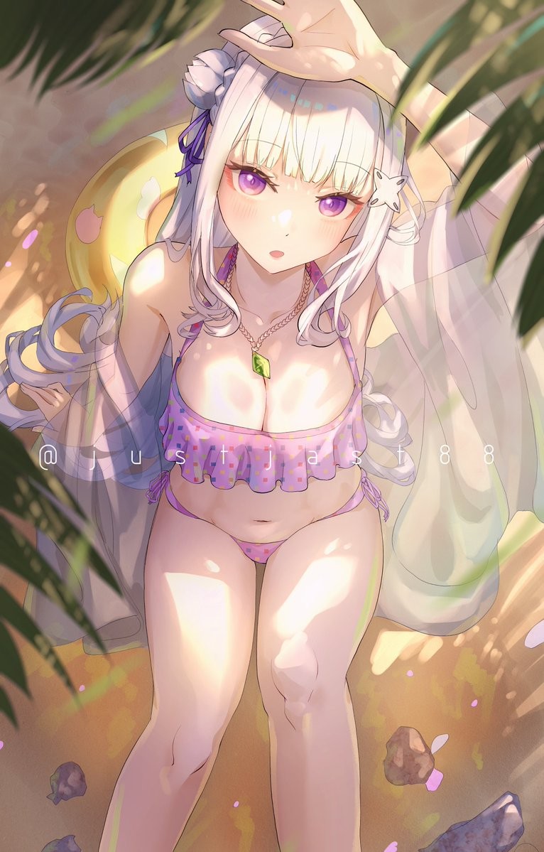 Emilia (Re:Zero) Rule 34 Image