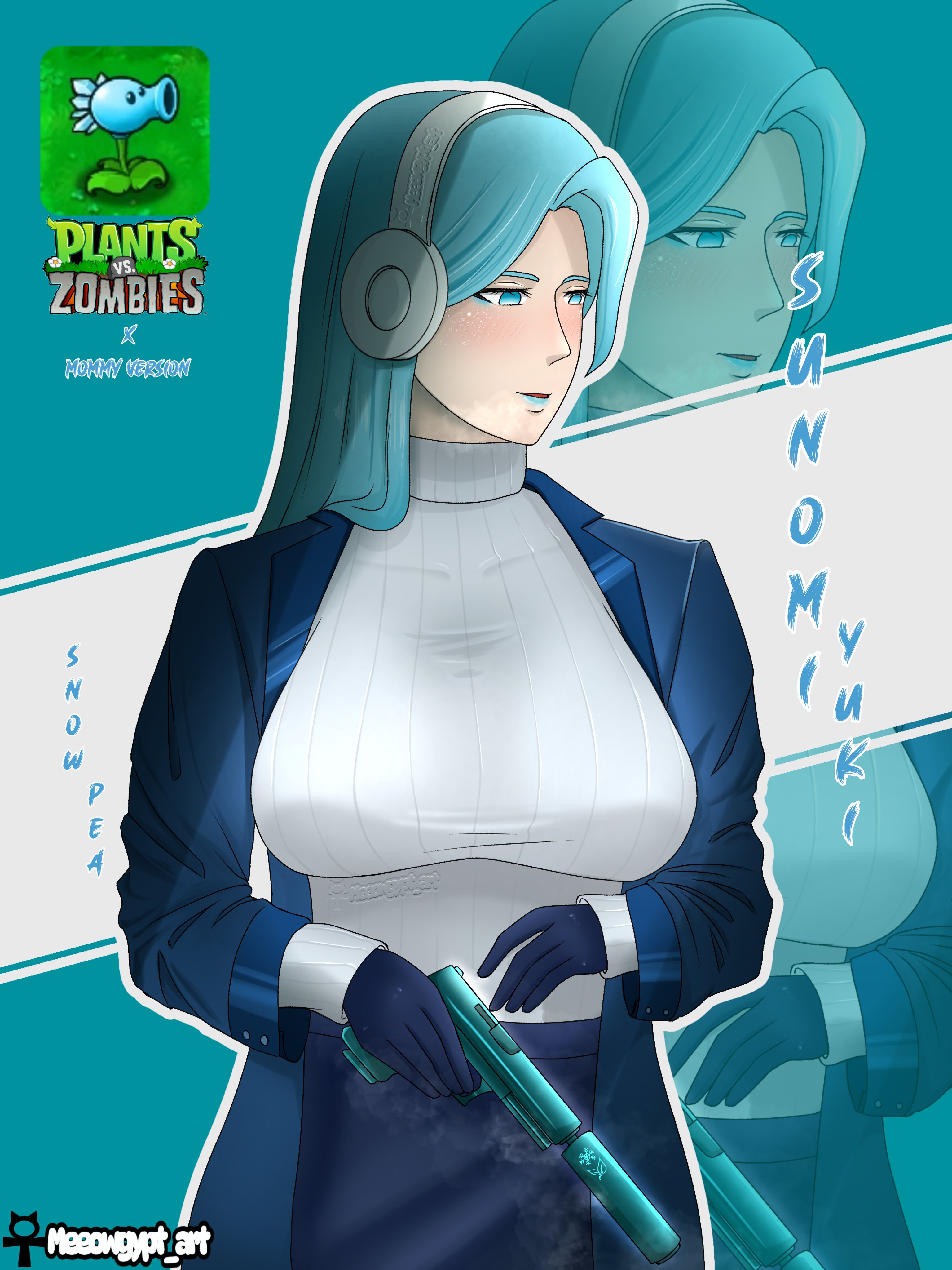 Snow Pea (Pvz) Rule 34 Image