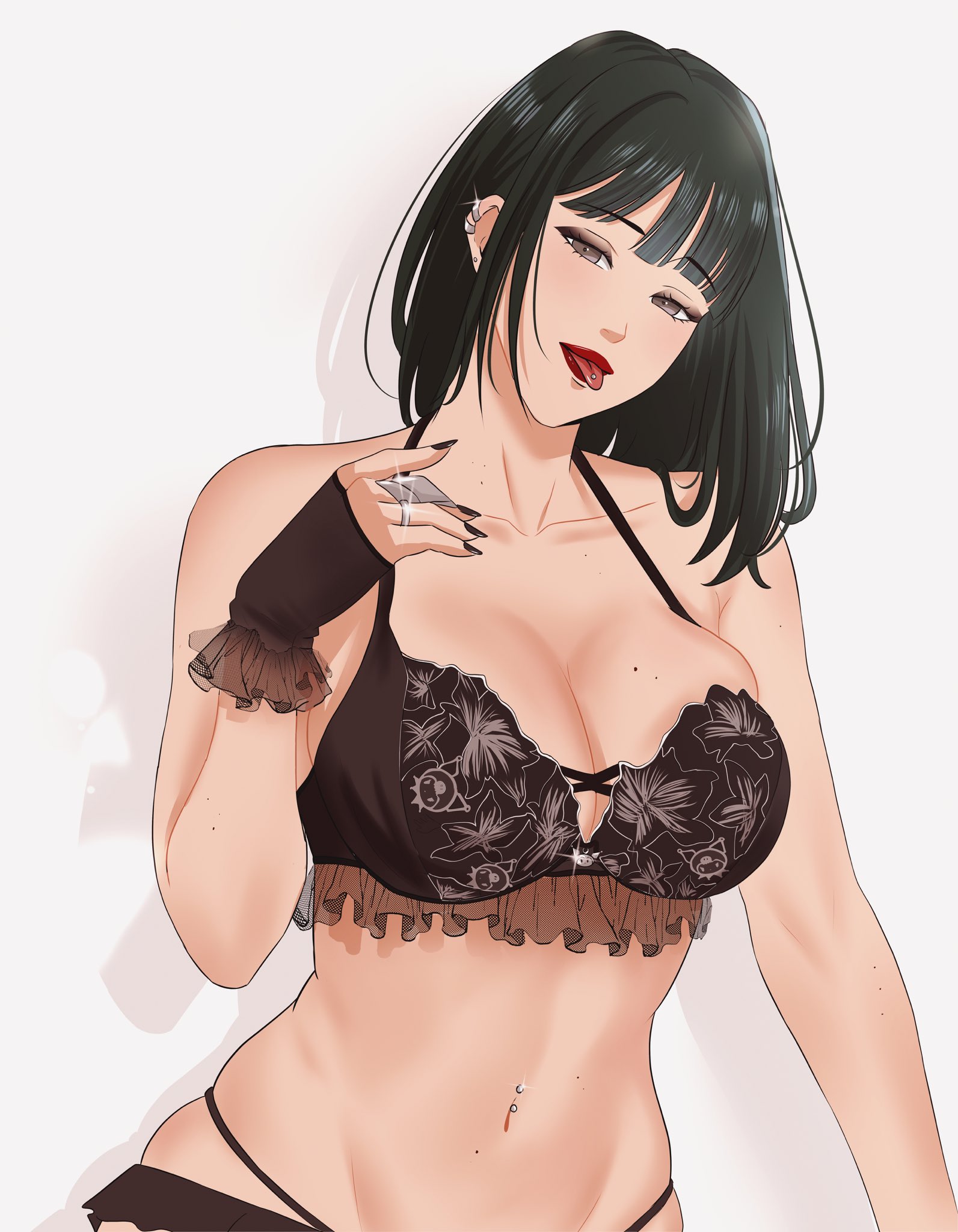Goth Mikasa (Attack On Titan) Rule 34 Image