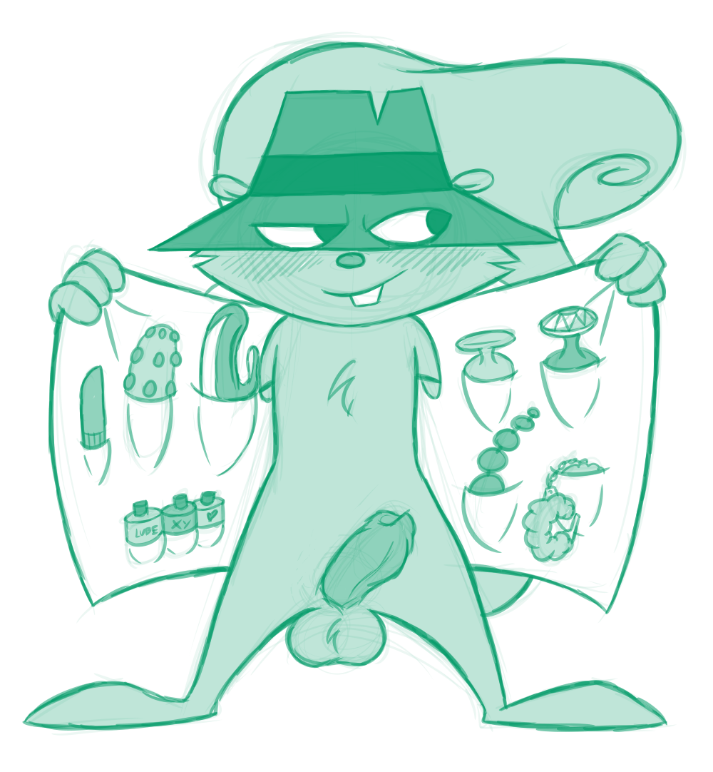 Secret Squirrel (Secret Squirrel Show) Rule 34 Image