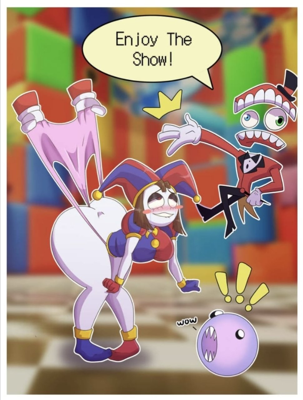 Bubble (The Amazing Digital Circus) Rule 34 Image