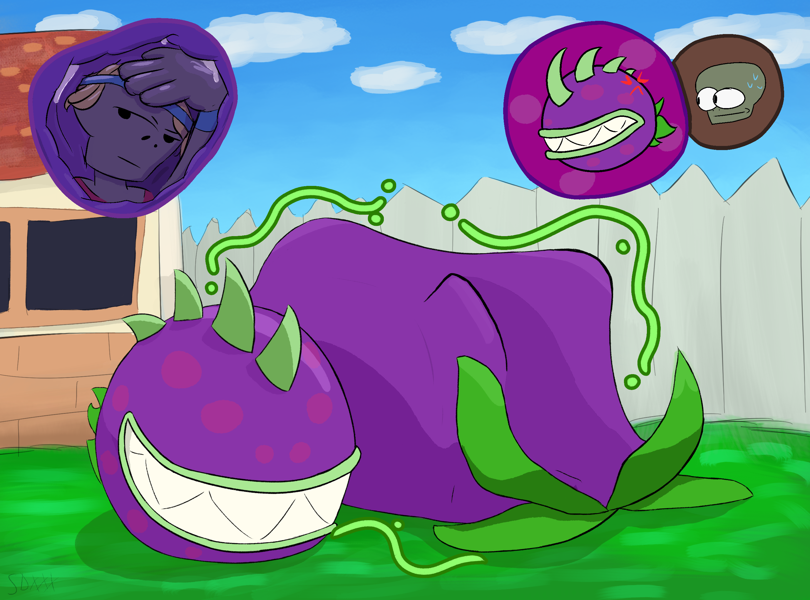 Chomper (Pvz) Rule 34 Image