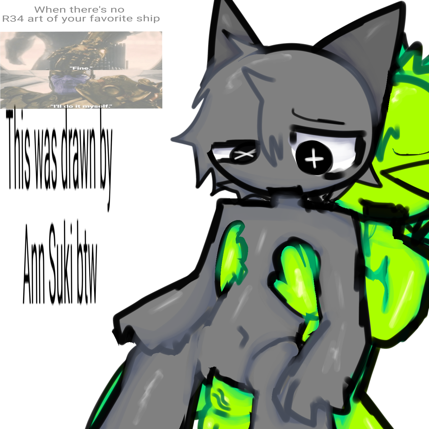 Gray (Sprunki) Rule 34 Image