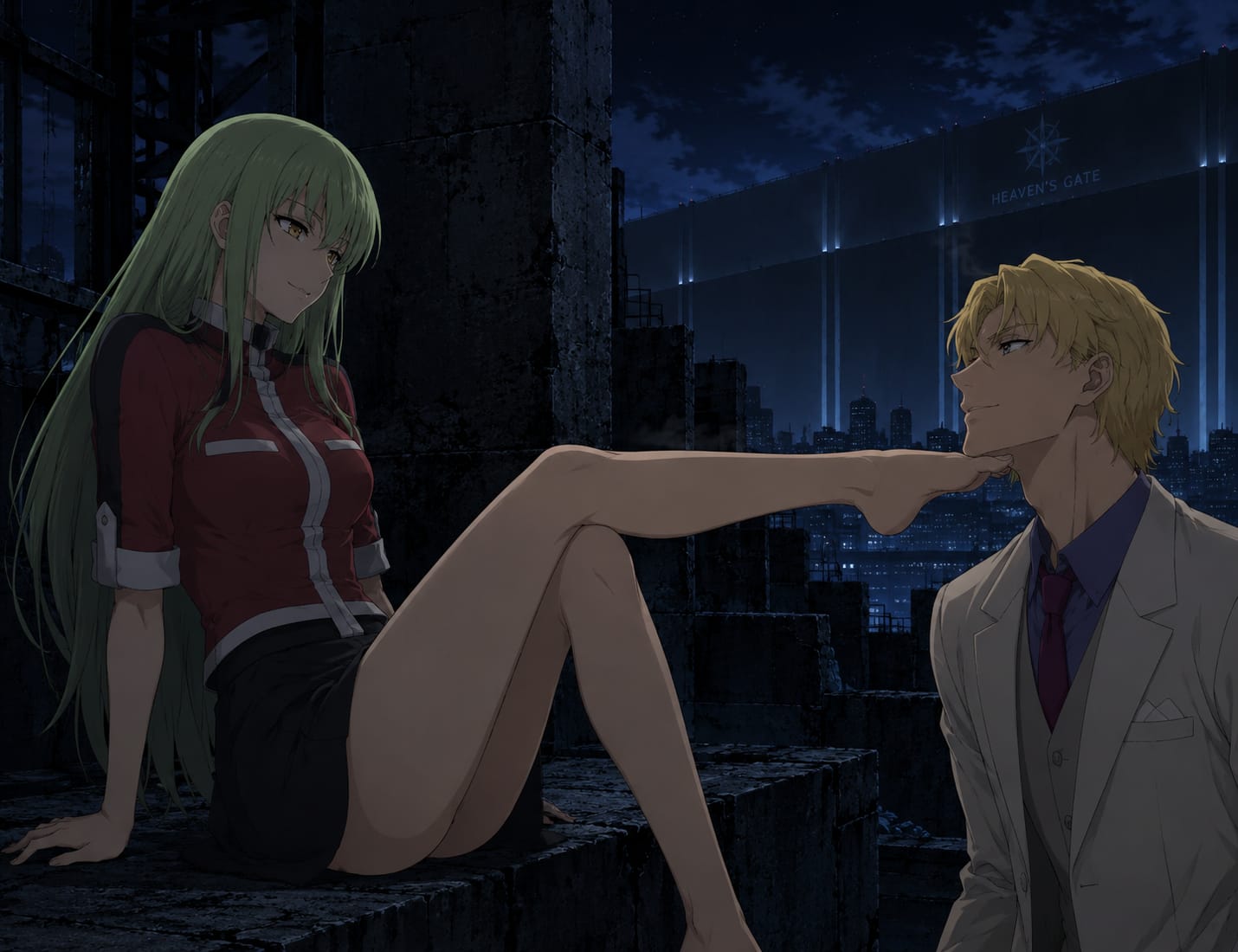 Amber (Darker Than Black) Rule 34 Image