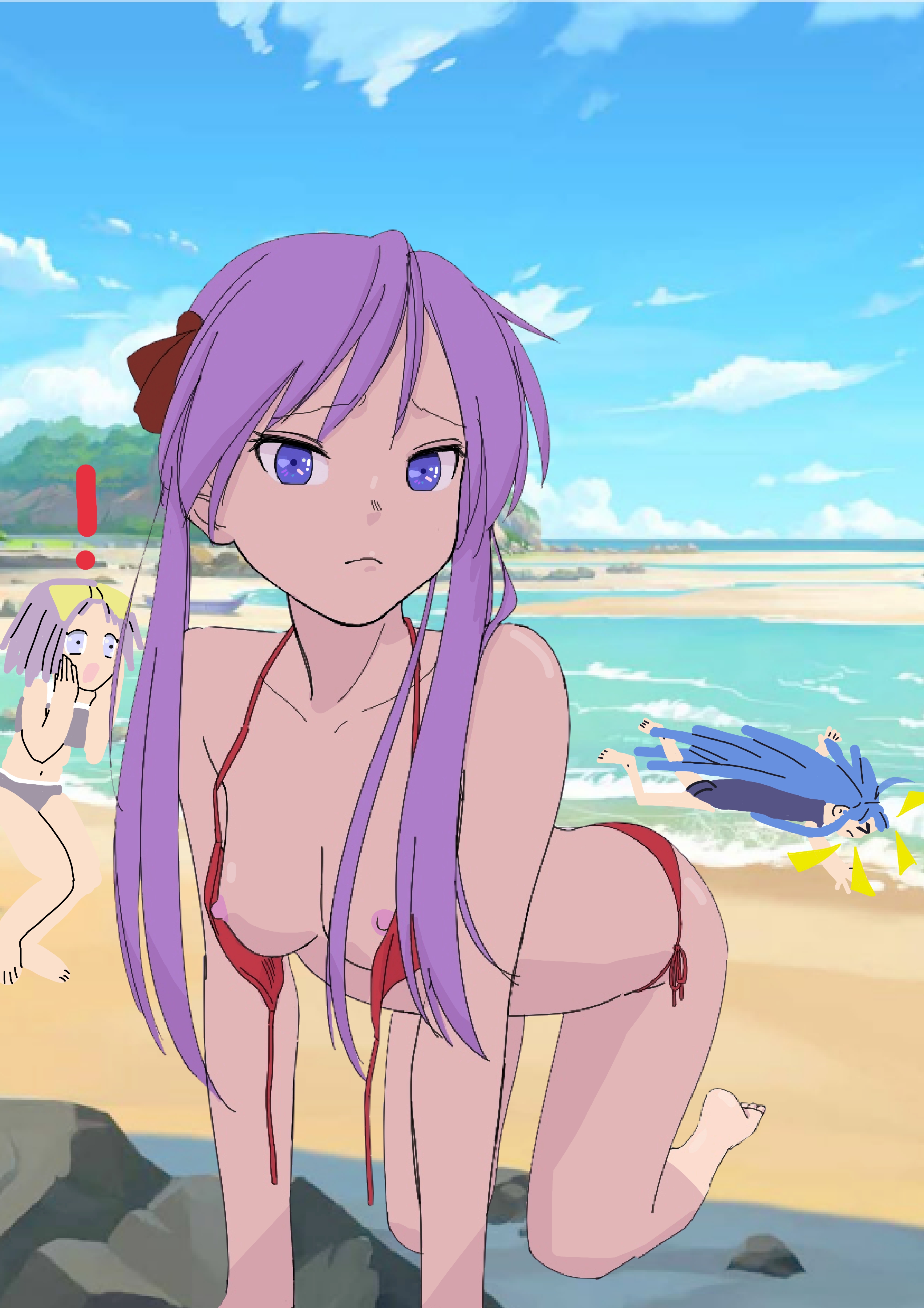 Kagami Hiiragi (Lucky Star) Rule 34 Image