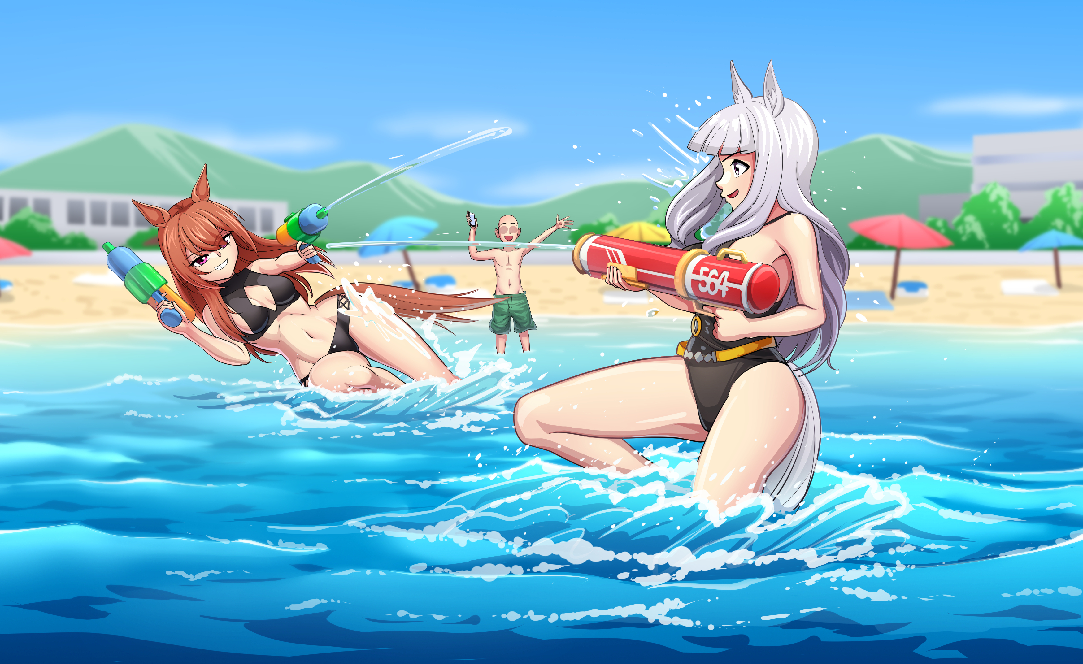 Gold Ship (Run Revolt Launcher) (Umamusume) Rule 34 Image