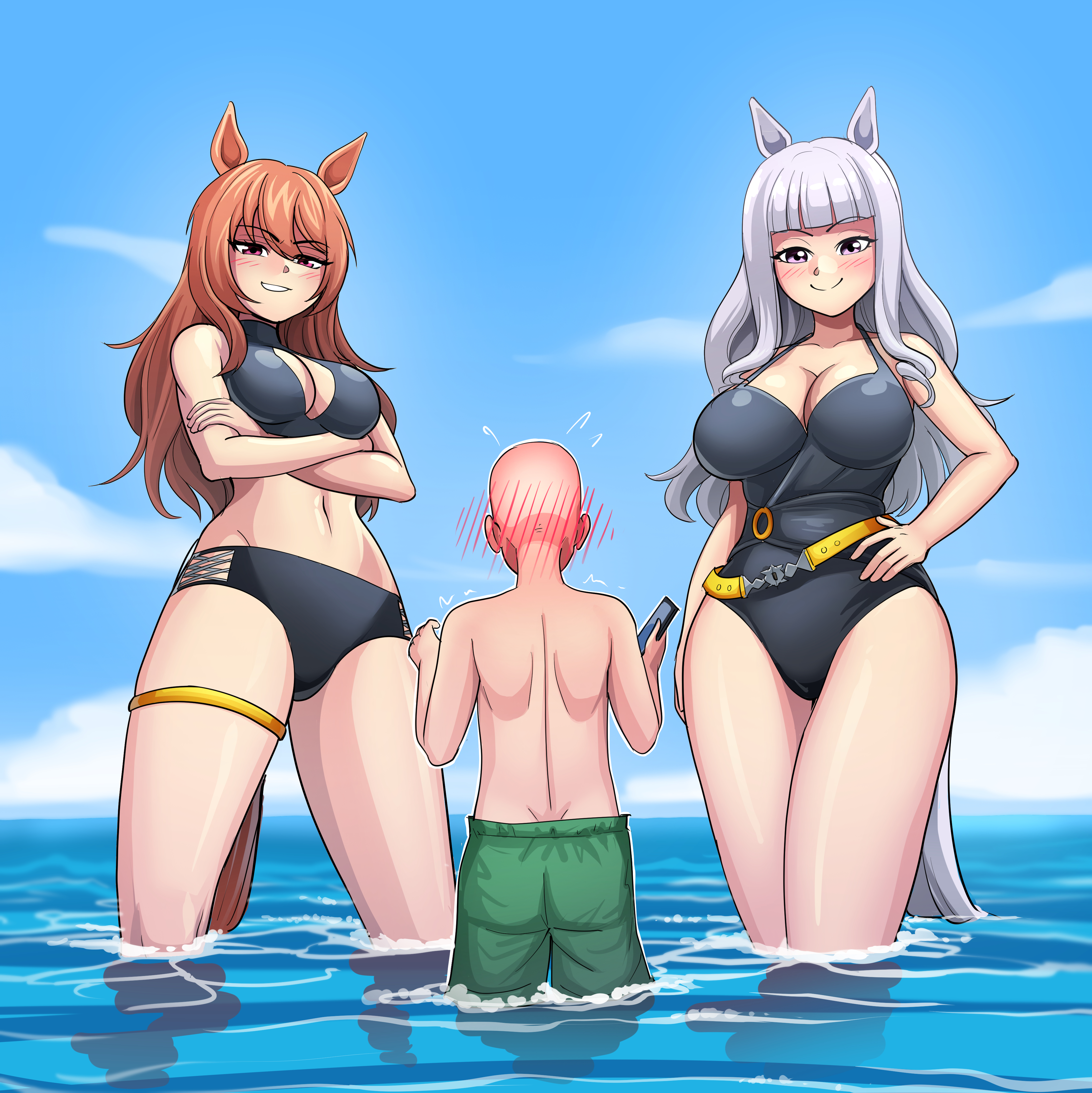 Gold Ship (Run Revolt Launcher) (Umamusume) Rule 34 Image