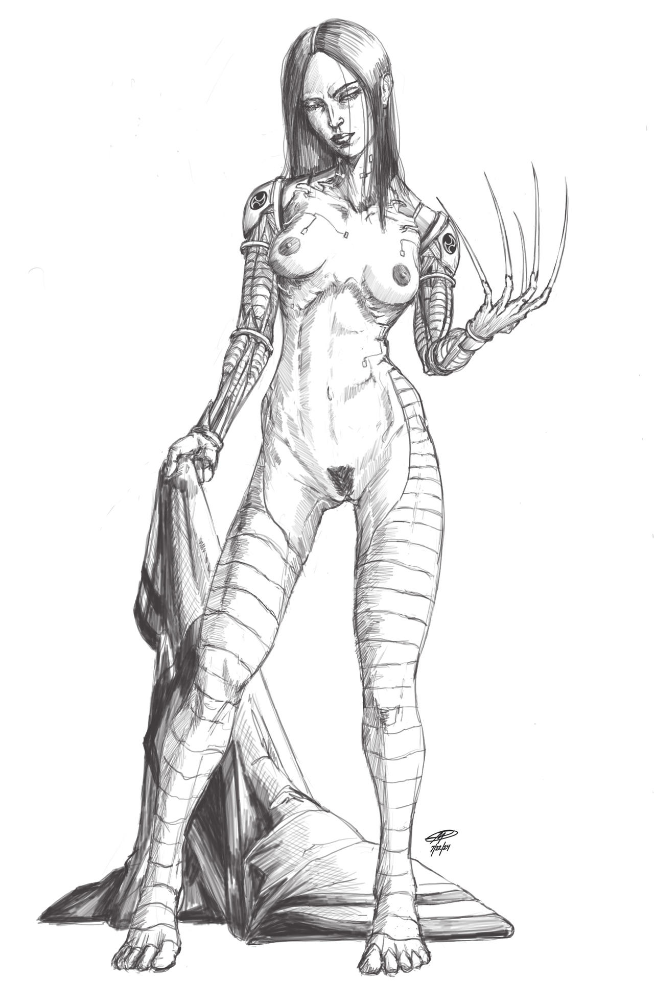 Lady Deathstrike (Marvel) Rule 34 Image