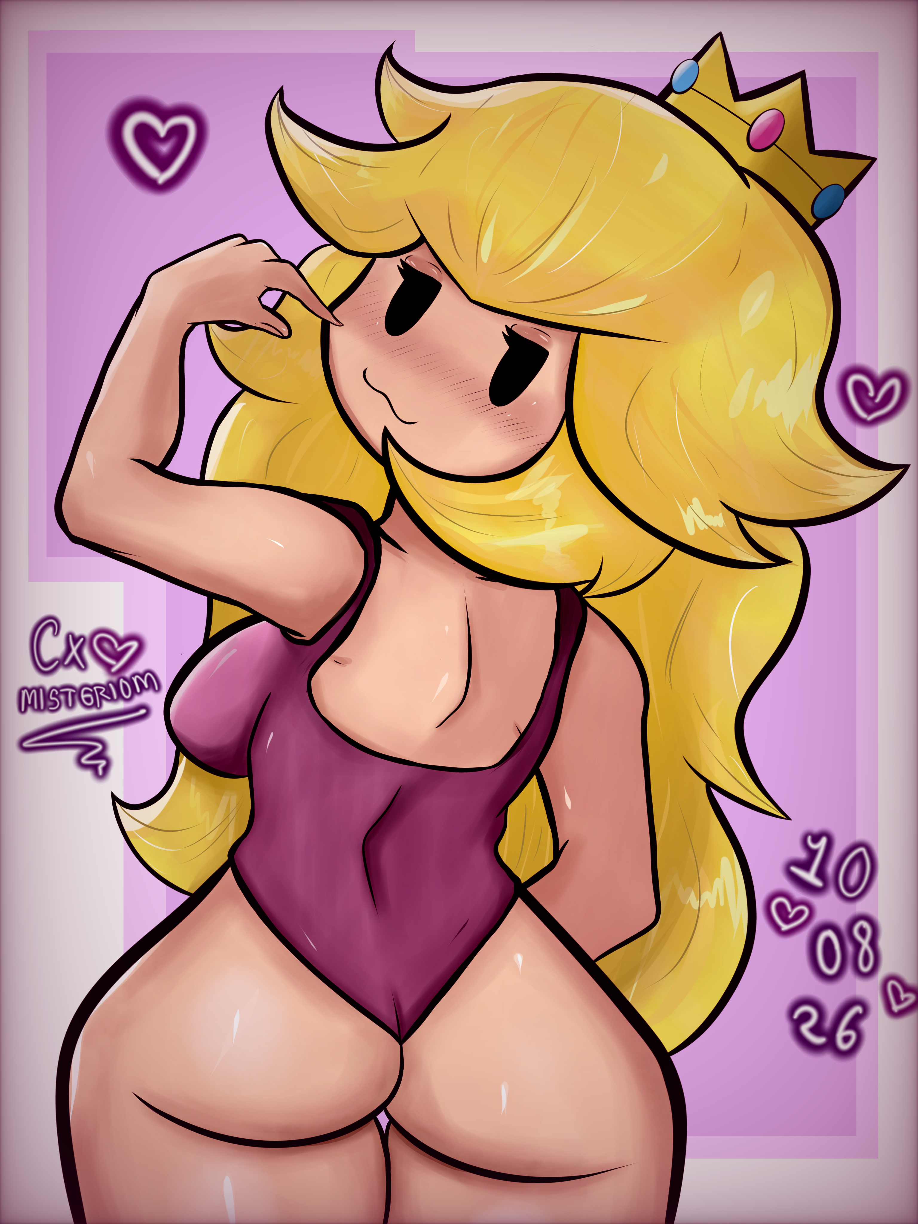 Paper Peach (Mario (Series)) Rule 34 Image