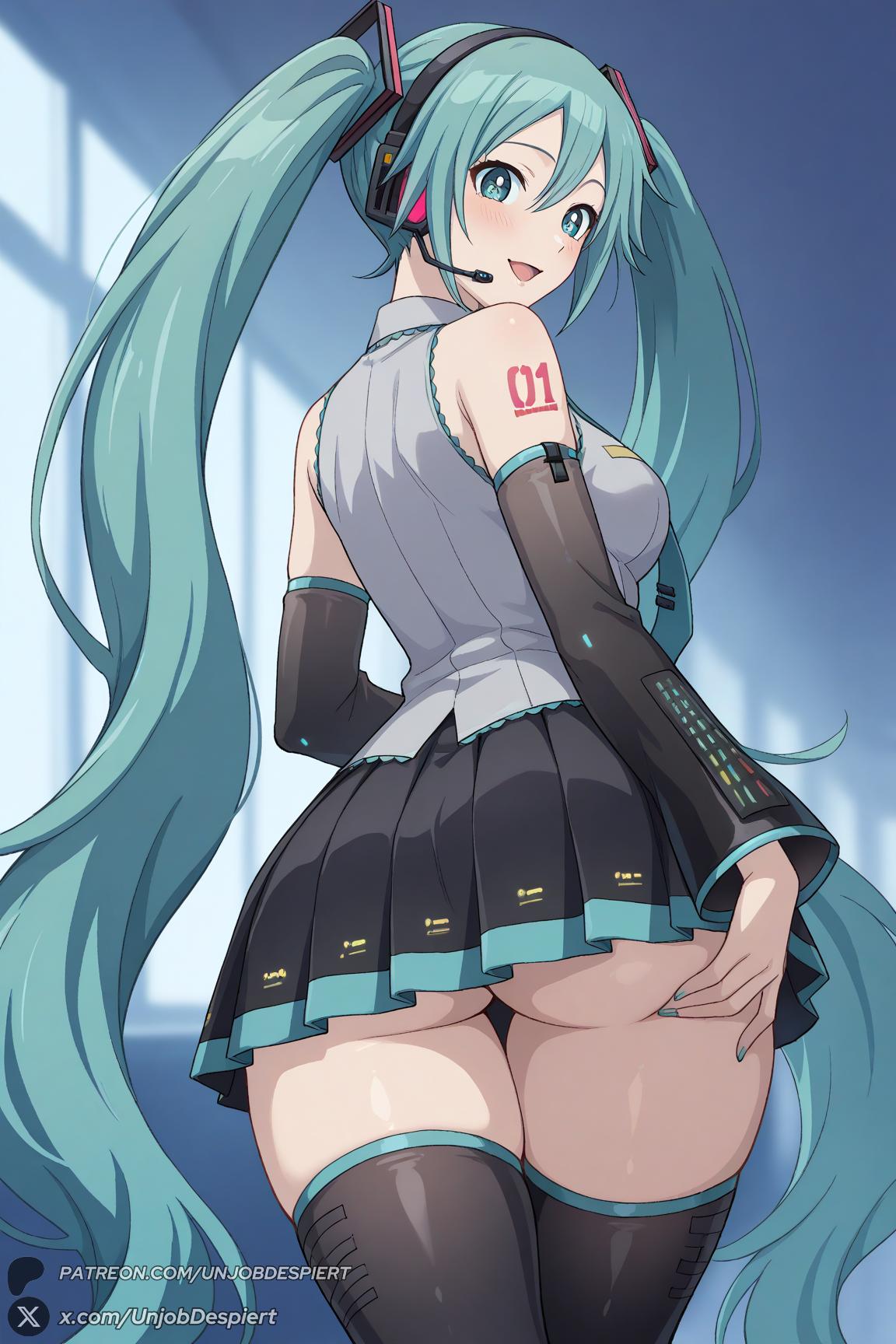 Hatsune Miku (Patreon) Rule 34 Image