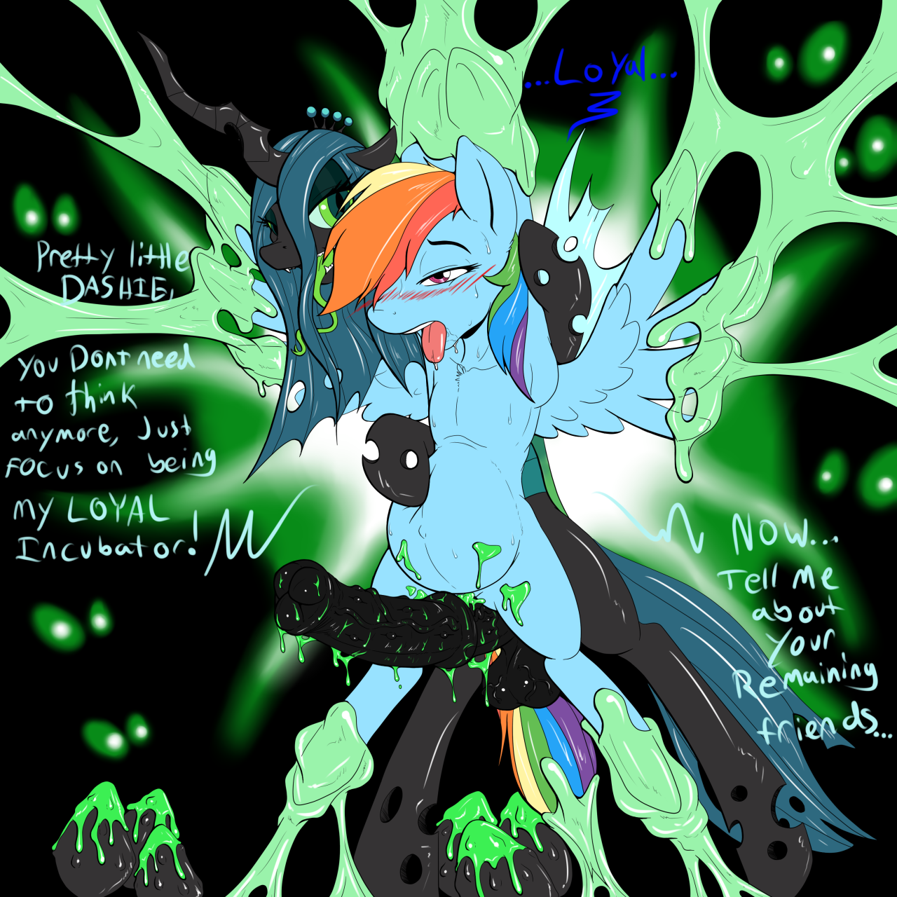 Queen Chrysalis (Mlp) Rule 34 Image