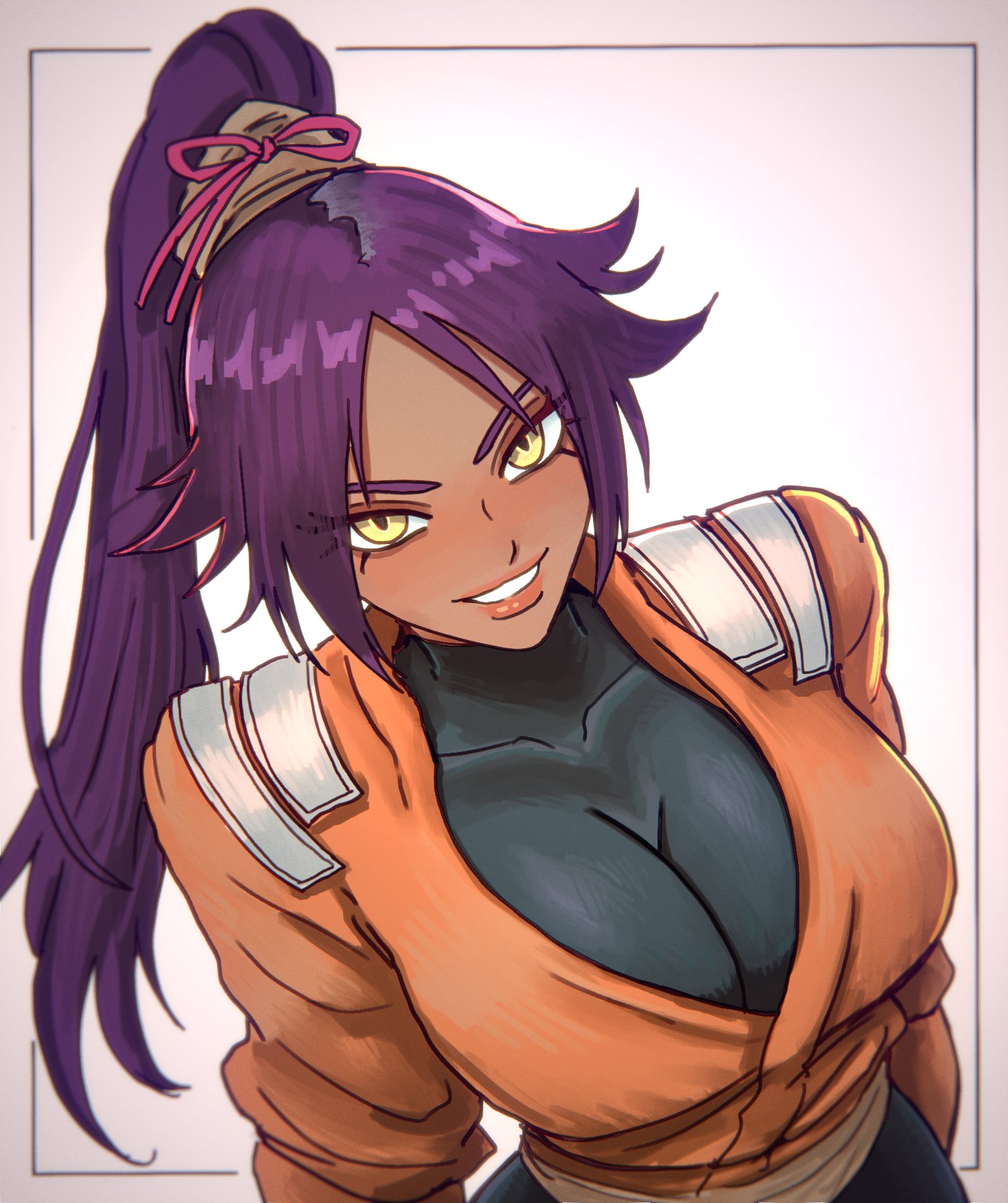 Shihouin Yoruichi (Bleach) Rule 34 Image