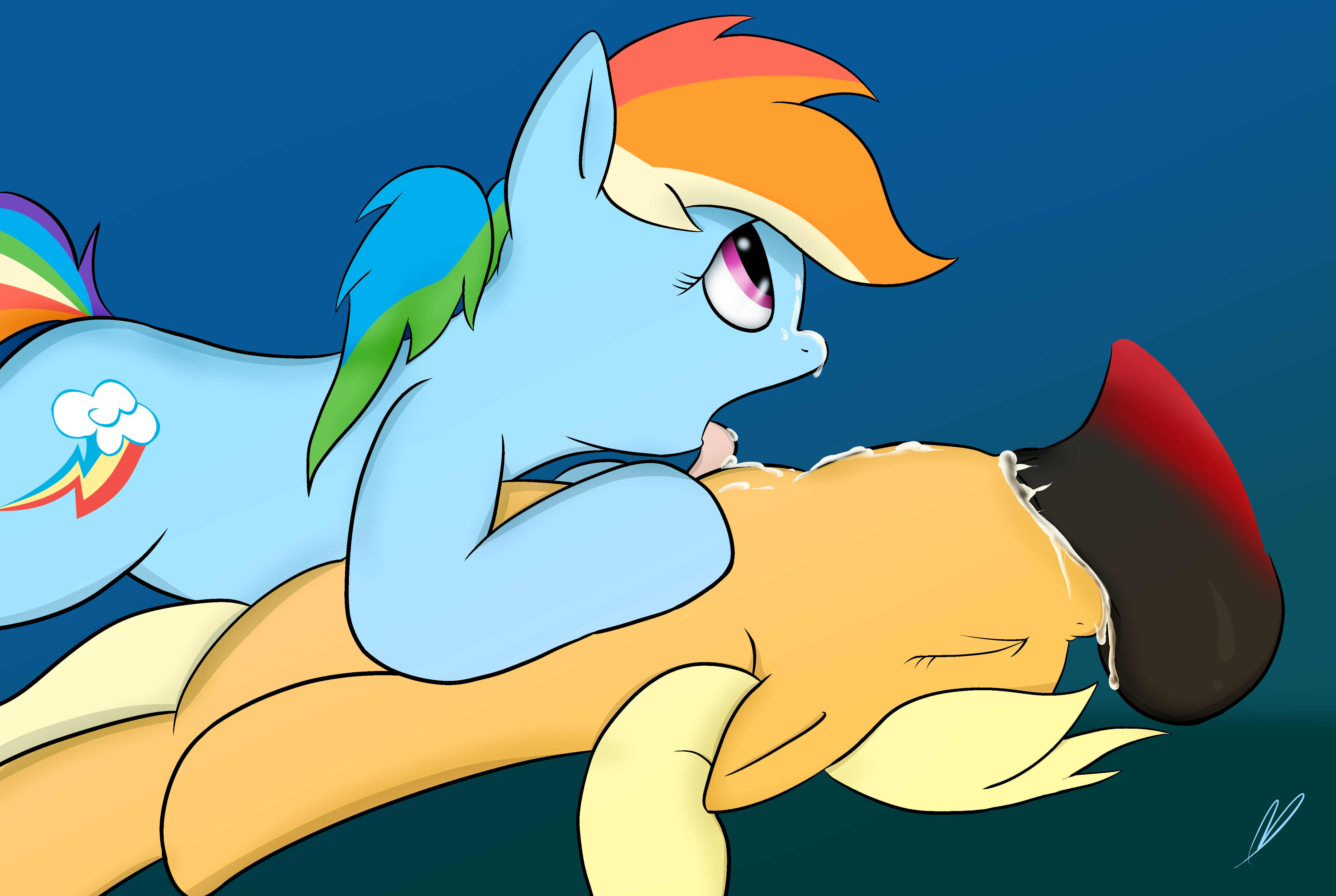 Applejack (Mlp) Rule 34 Image