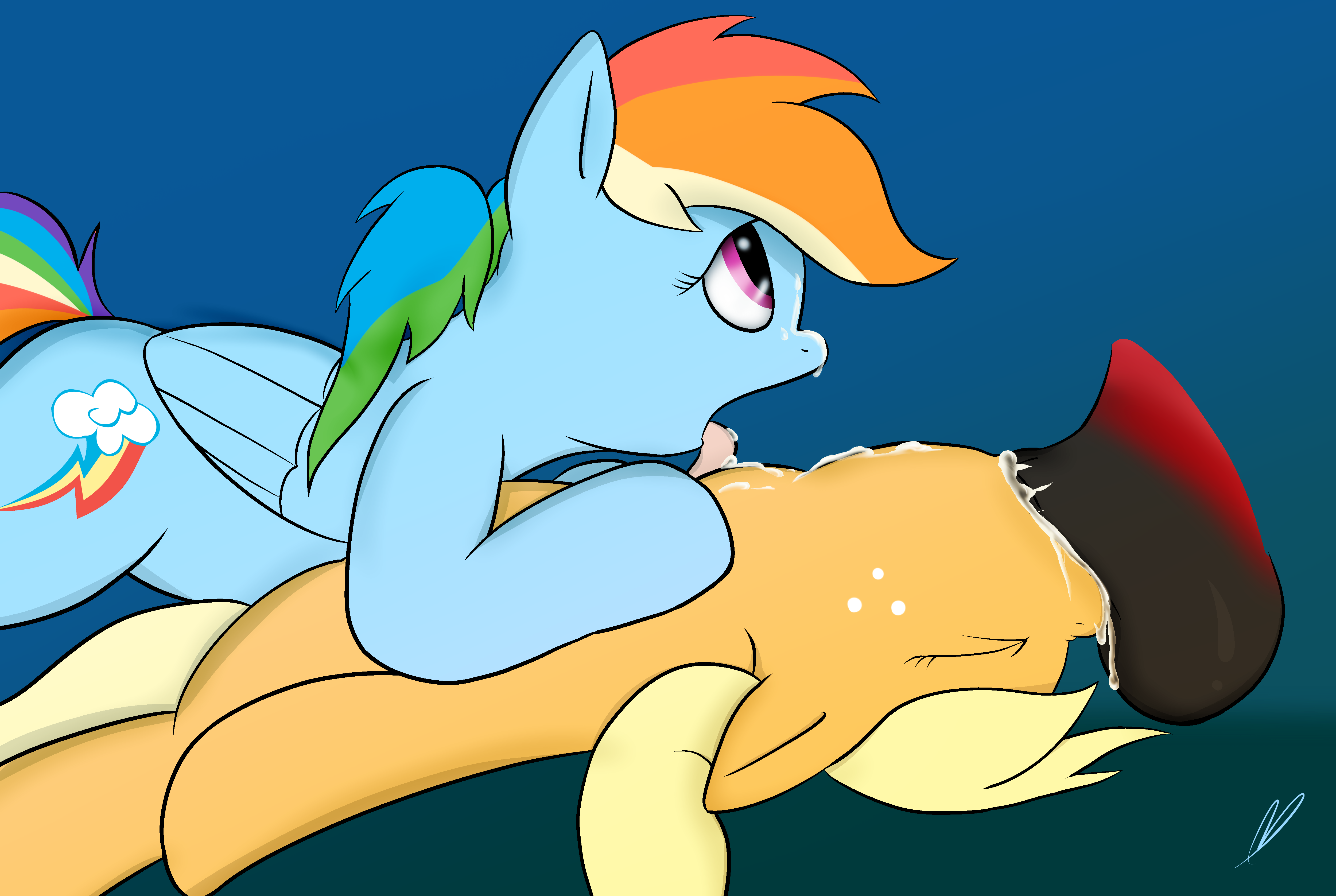 Applejack (Mlp) Rule 34 Image