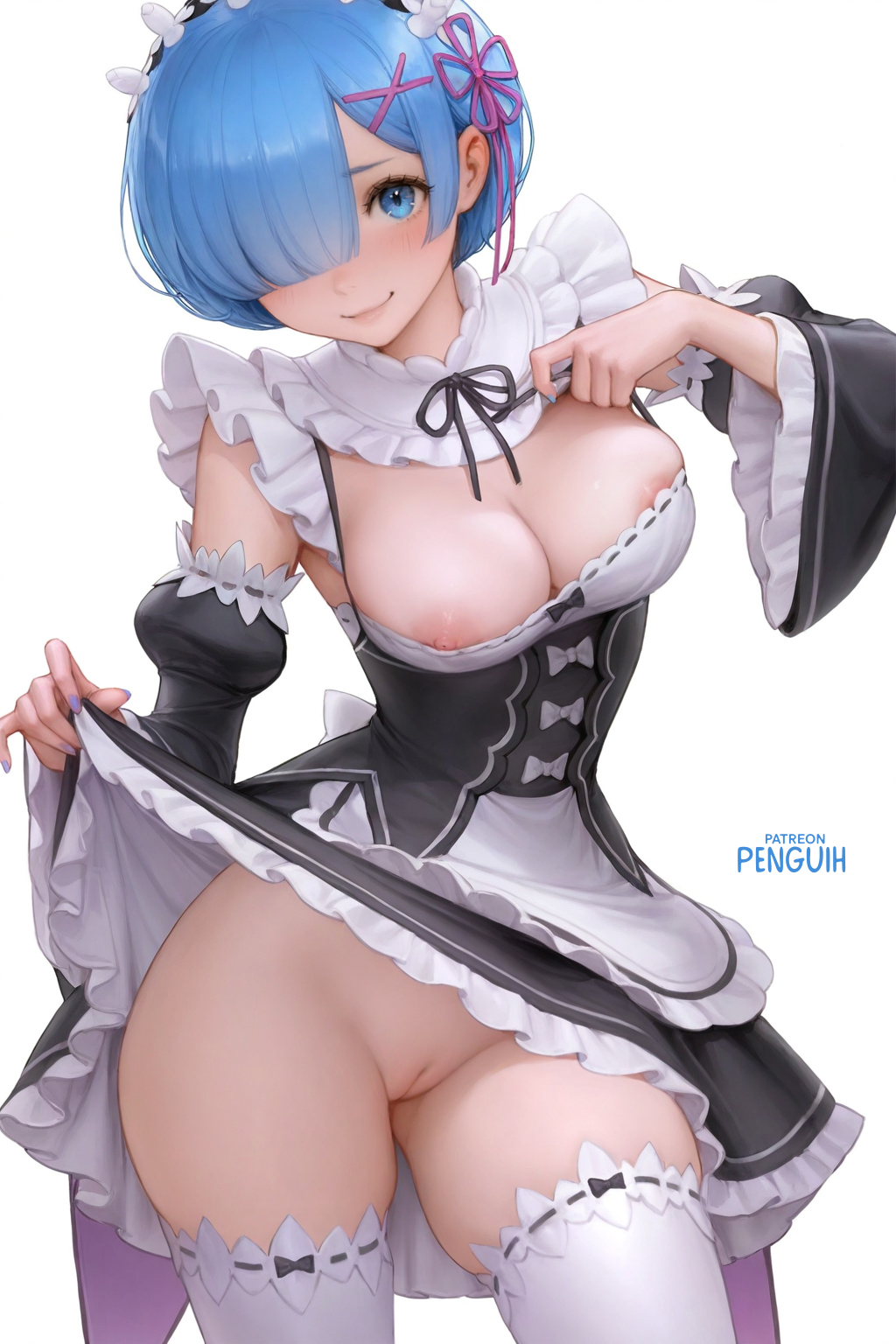 Rem (Re:Zero) Rule 34 Image