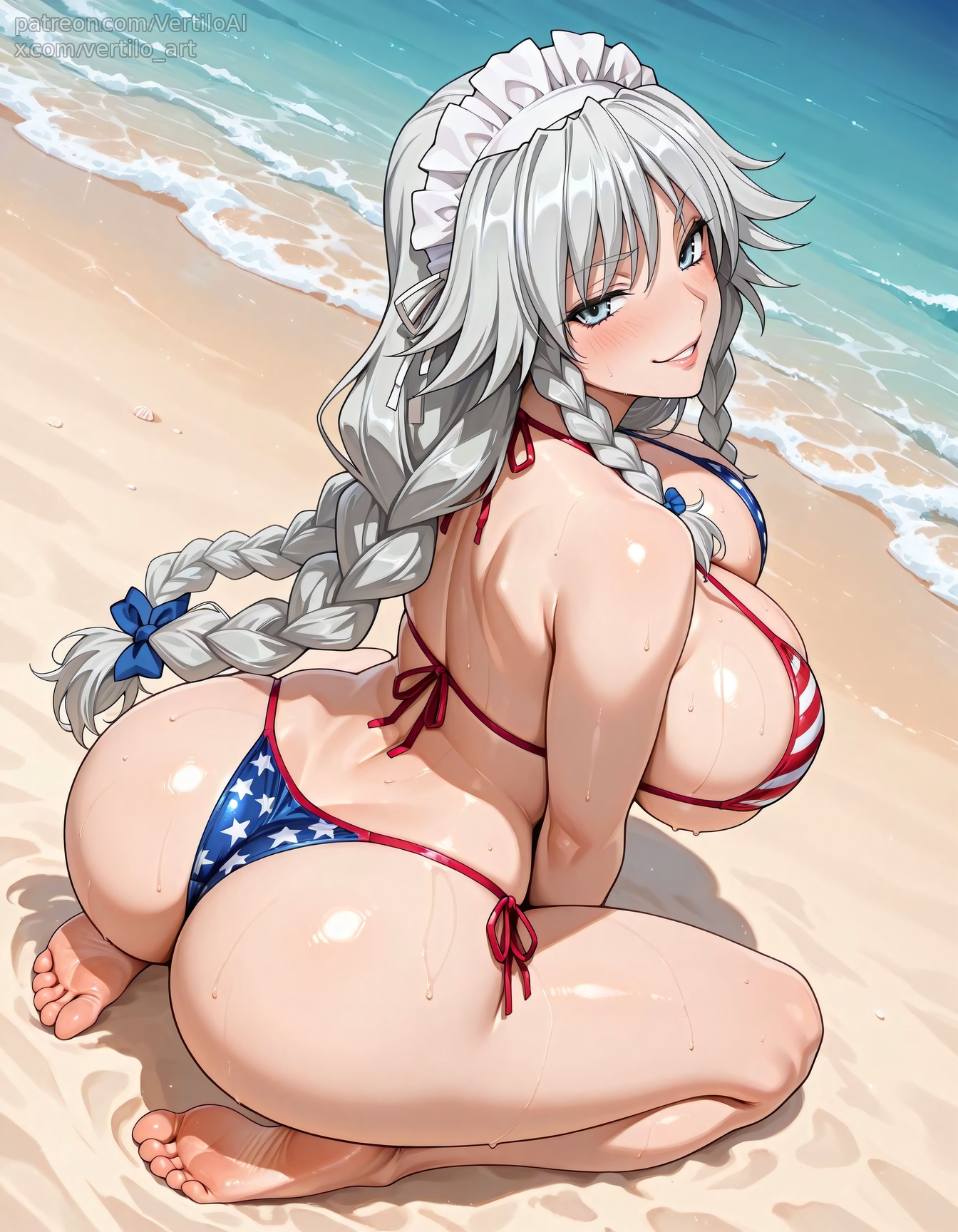 Grayfia Lucifuge (High School Dxd) Rule 34 Image