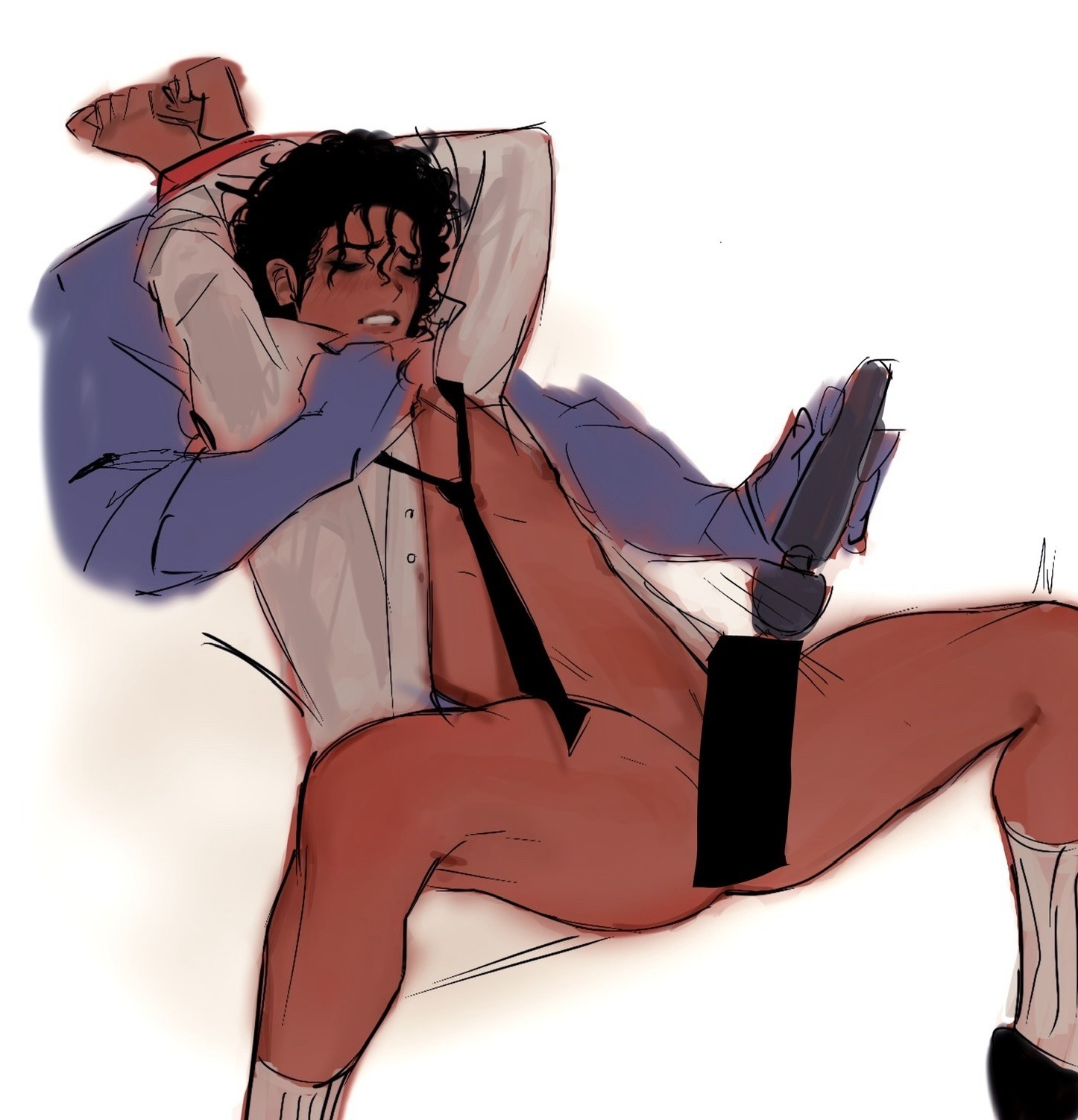 Michael Jackson Rule 34 Image