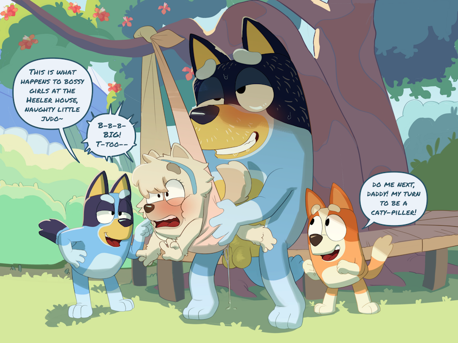 Bluey (Series) Rule 34 Image