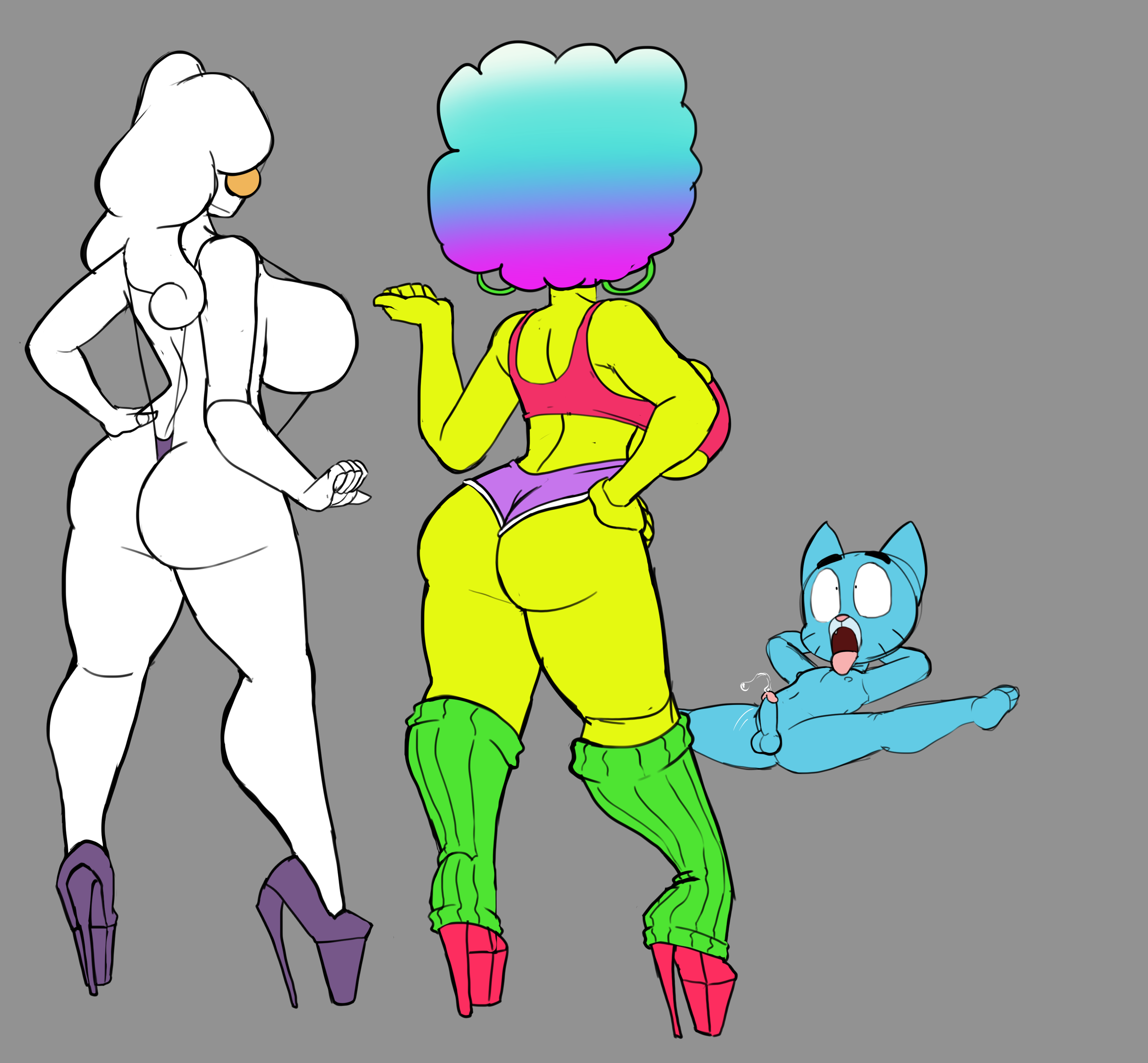 Gumball Watterson (Cartoon Network) Rule 34 Image