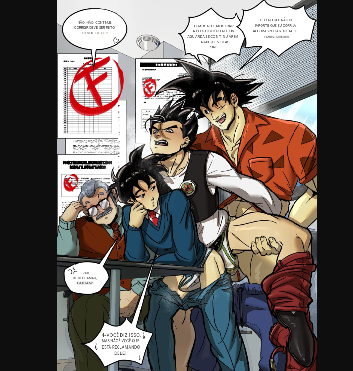 Son Gohan (Dragon Ball) Rule 34 Image