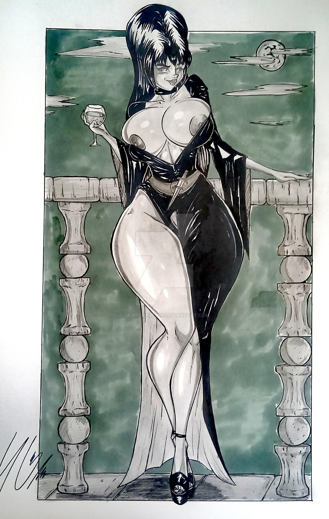 Elvira (Elvira: Mistress Of The Dark) Rule 34 Image