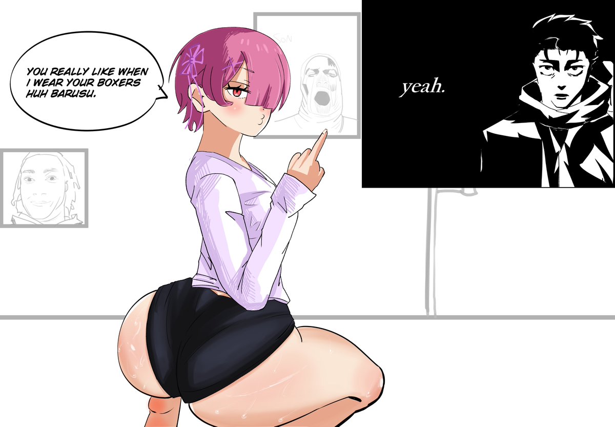Natsuki Subaru (Re:Zero Kara Hajimeru Isekai Seikatsu) Rule 34 Image