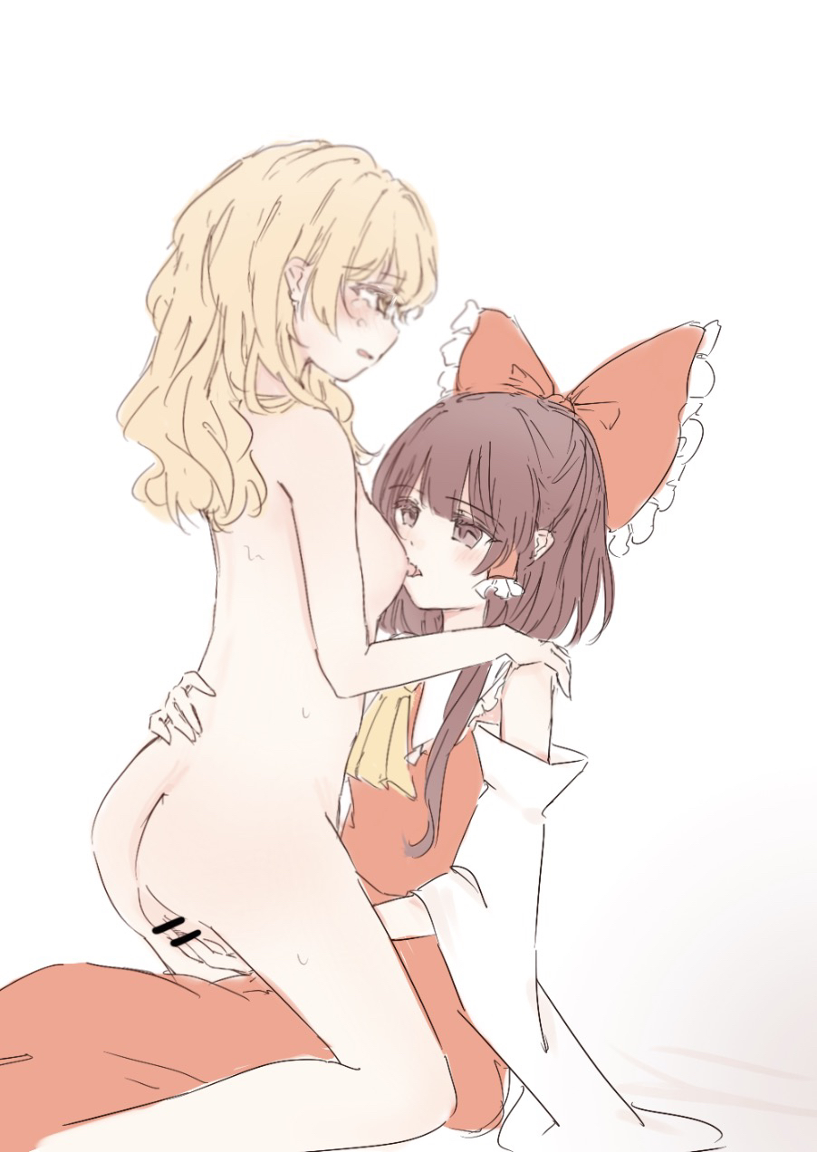 Hakurei Reimu (Touhou) Rule 34 Image