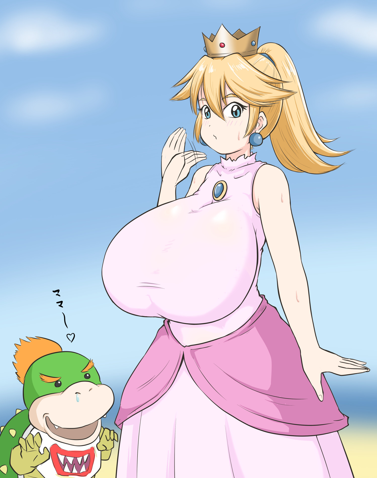 Bowser Jr. (Mario (Series)) Rule 34 Image