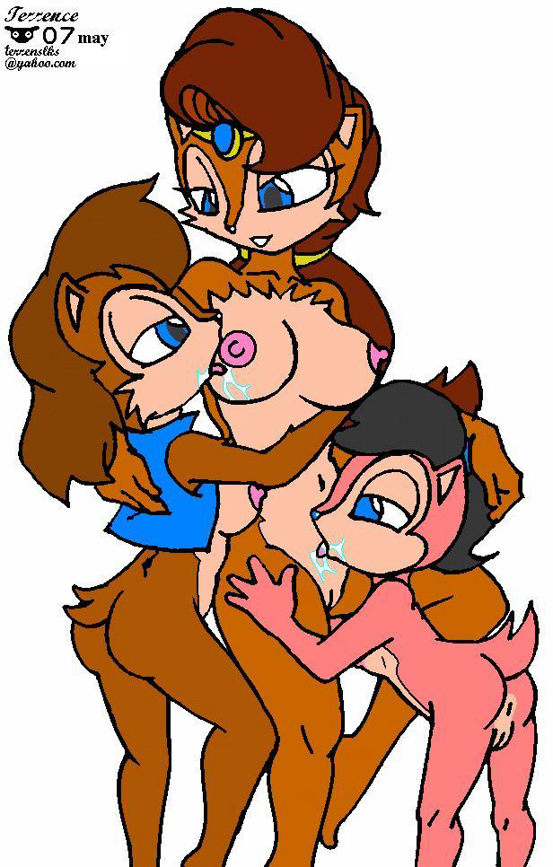 Sally Acorn (Sonic (Series)) Rule 34 Image