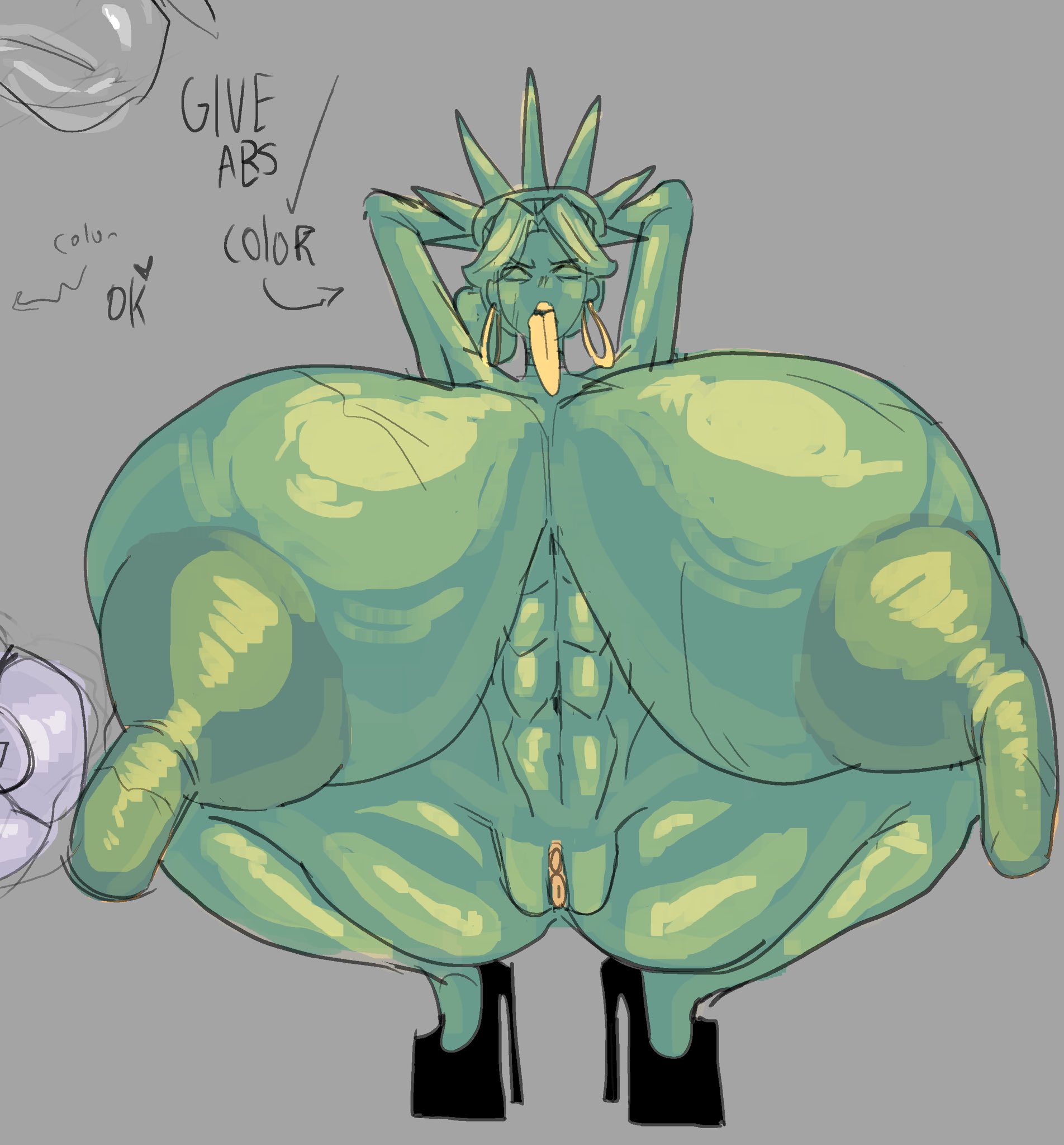 Lady Liberty Rule 34 Image