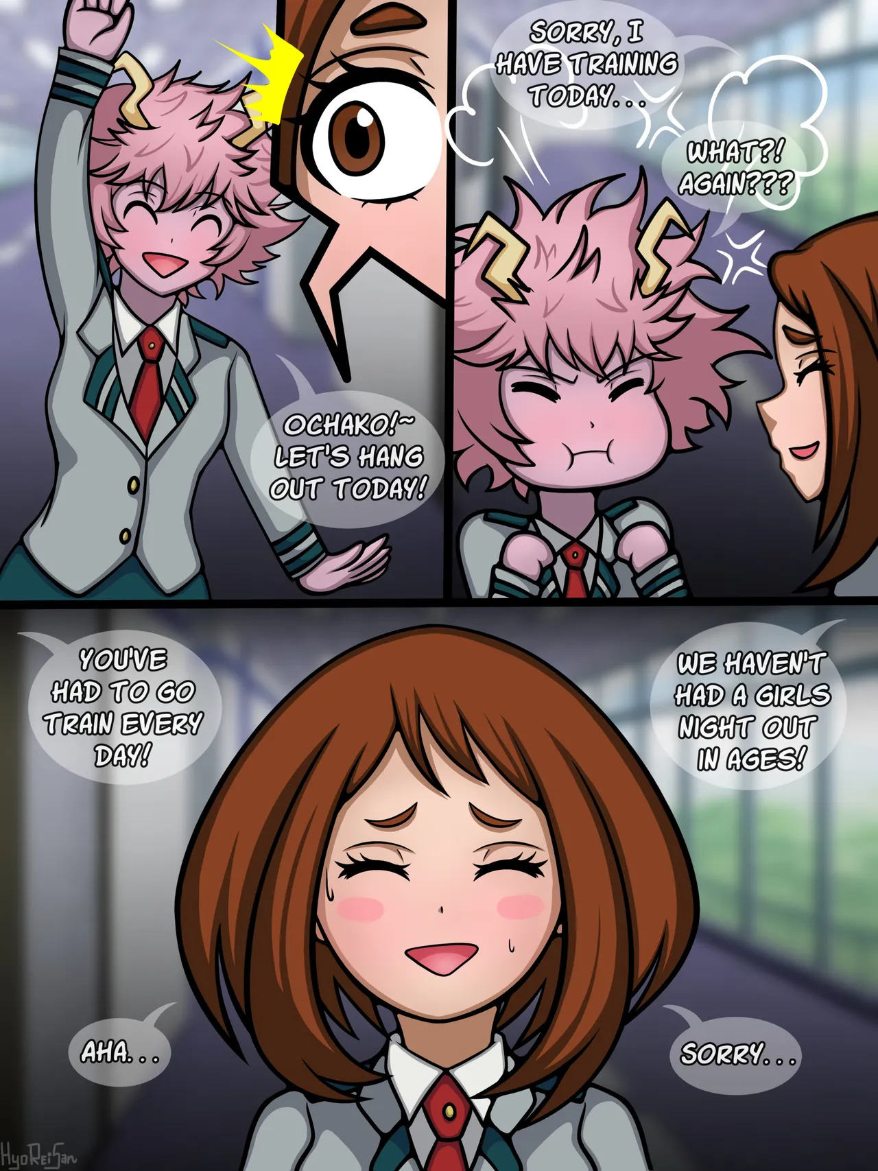 Ochako Uraraka (My Hero Academia) Rule 34 Image