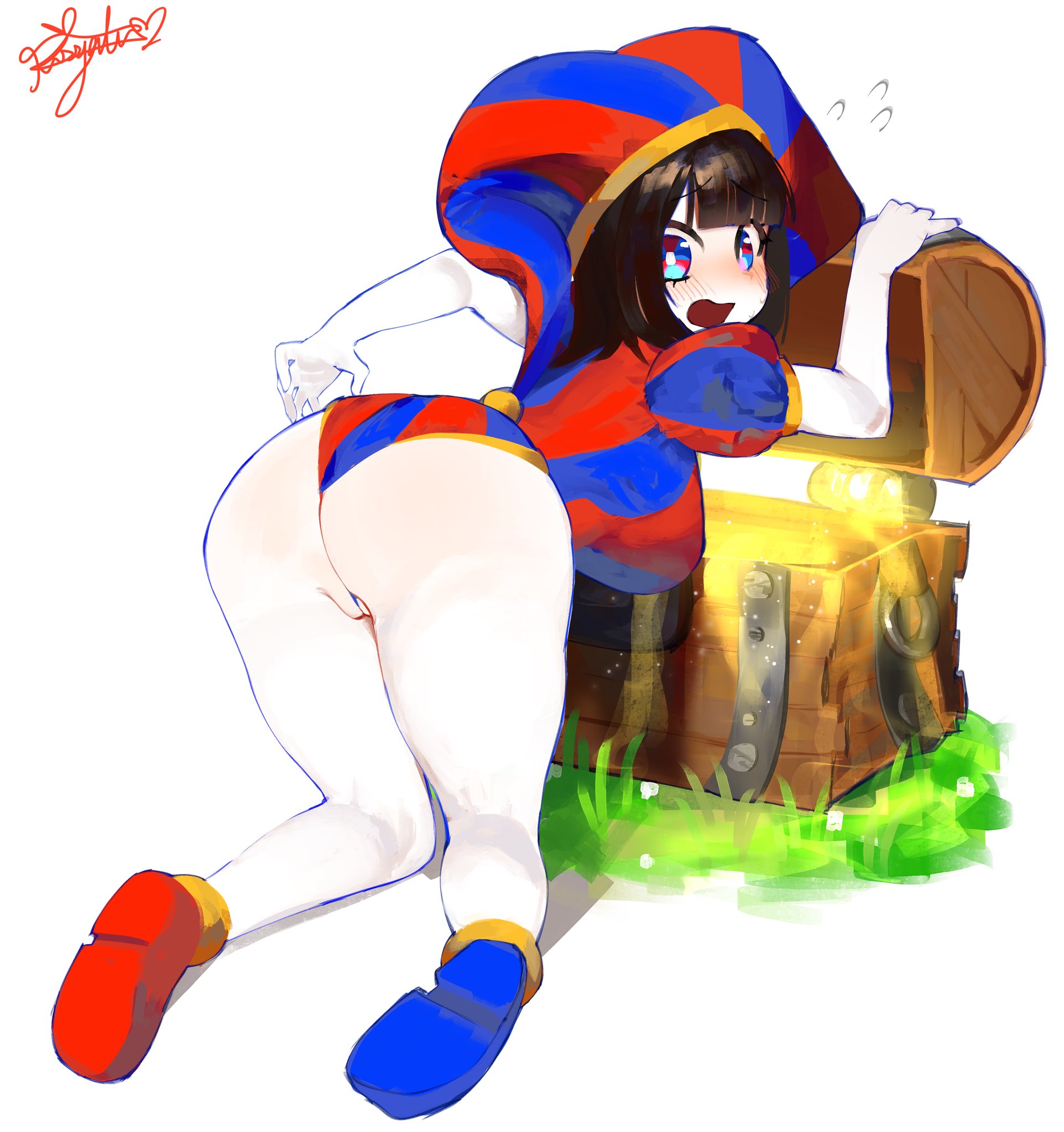 Pomni (The Amazing Digital Circus) Rule 34 Image