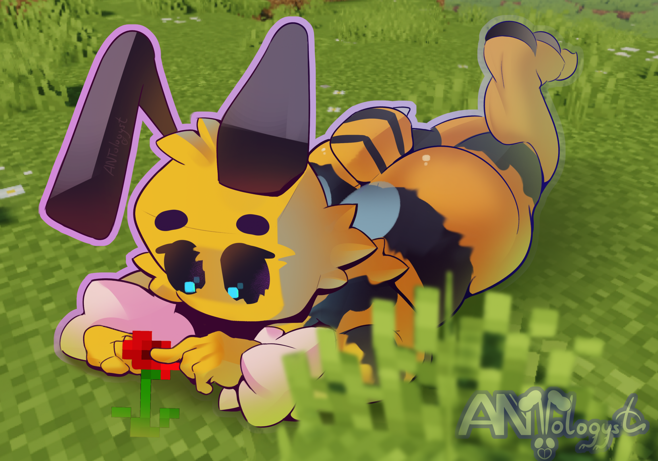 Bee (Minecraft) Rule 34 Image