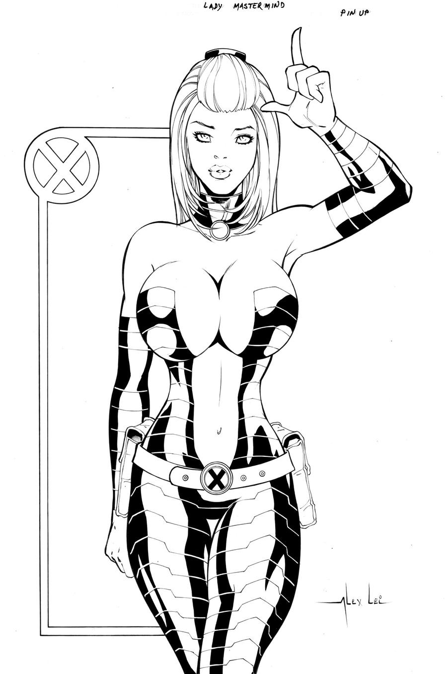 Lady Mastermind (Marvel) Rule 34 Image