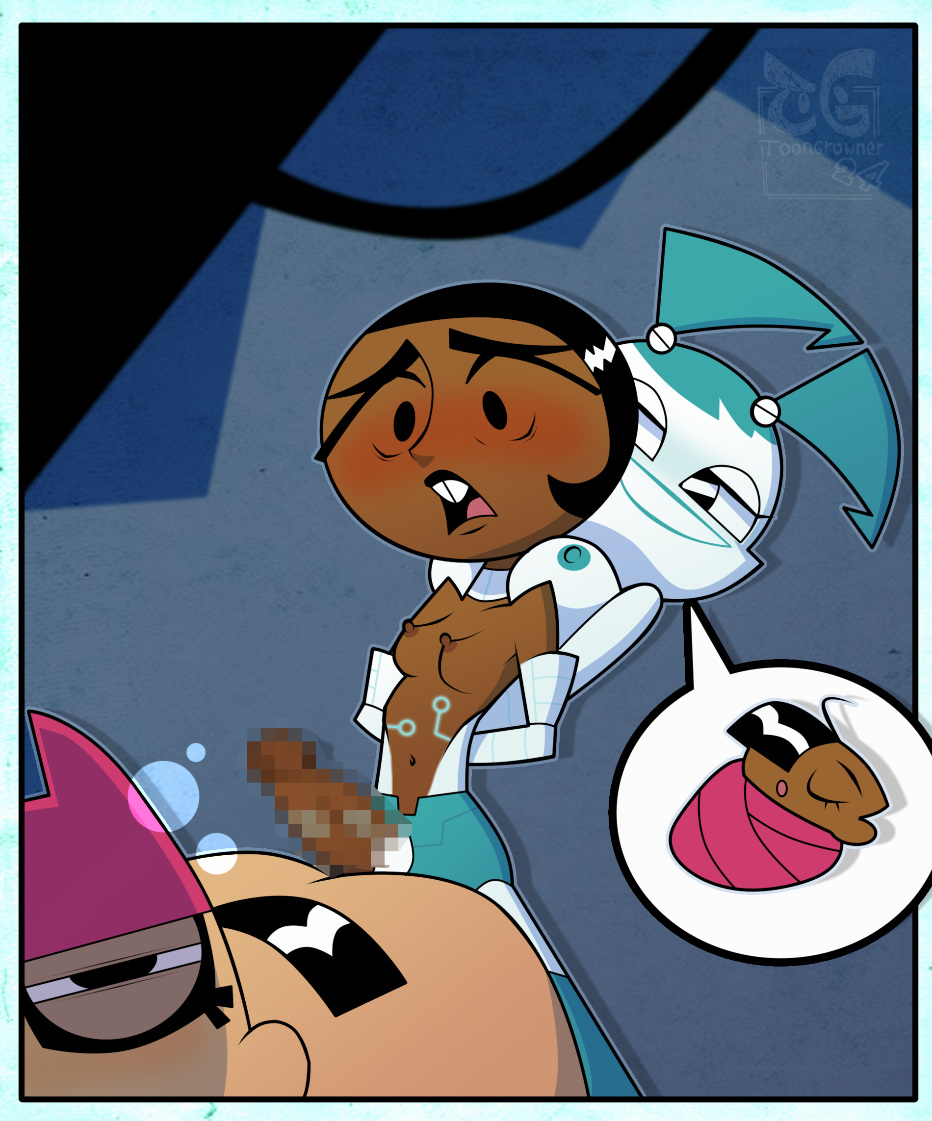 Brit Crust (My Life As A Teenage Robot) Rule 34 Image