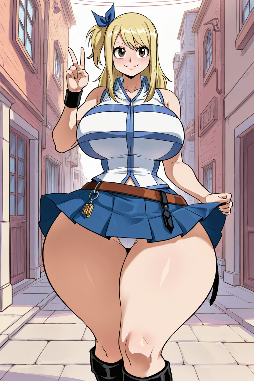 Lucy Heartfilia (Fairy Tail) Rule 34 Image