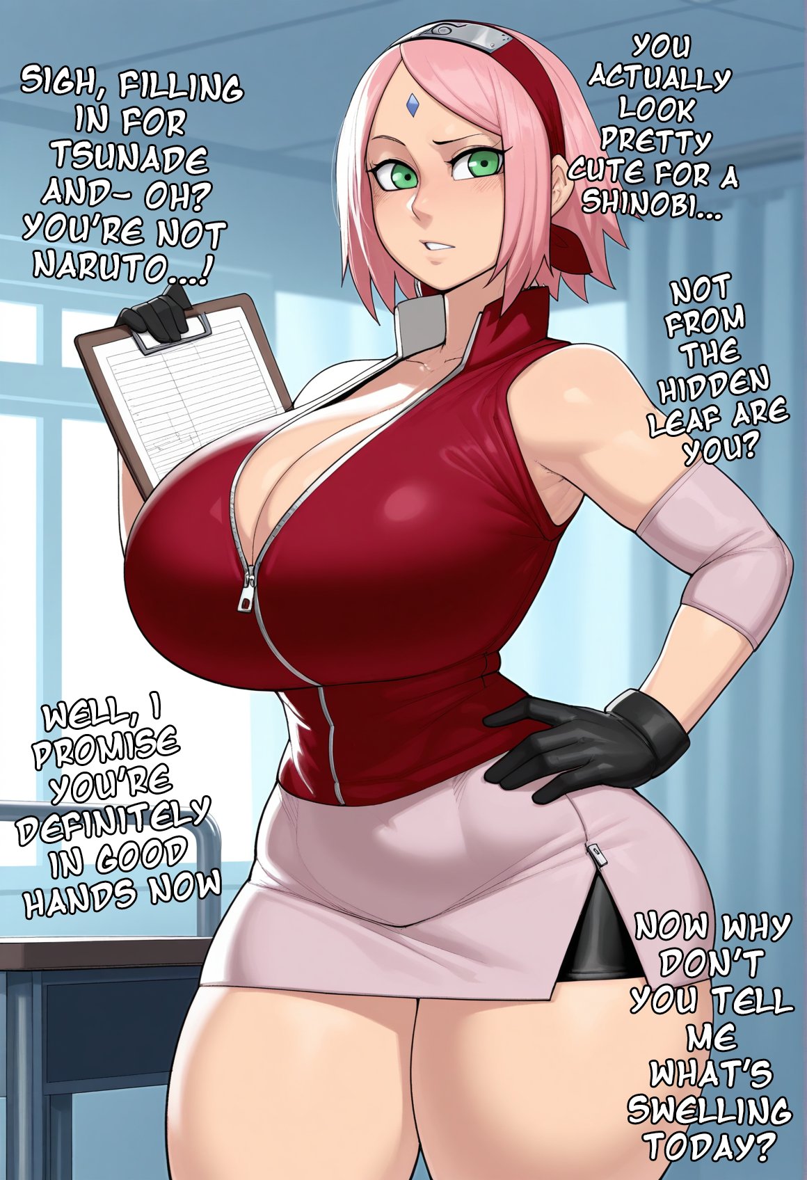 Haruno Sakura (Naruto) Rule 34 Image